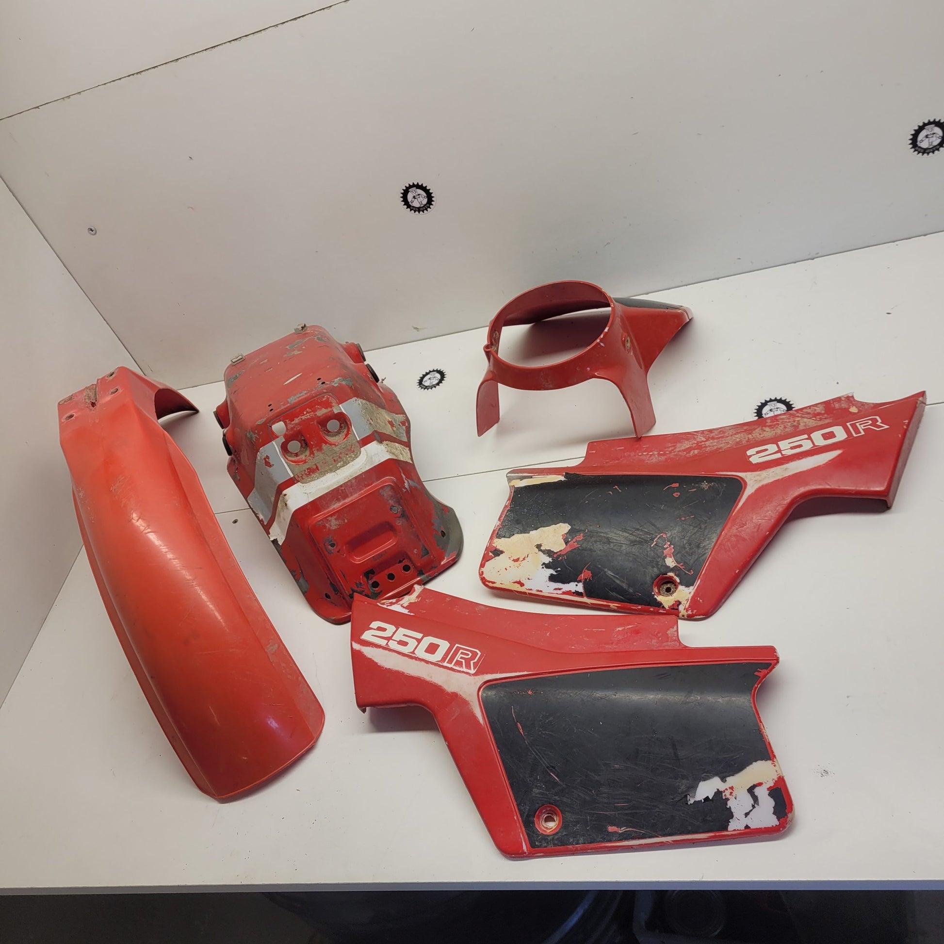 plastiques honda 250 xlr-1