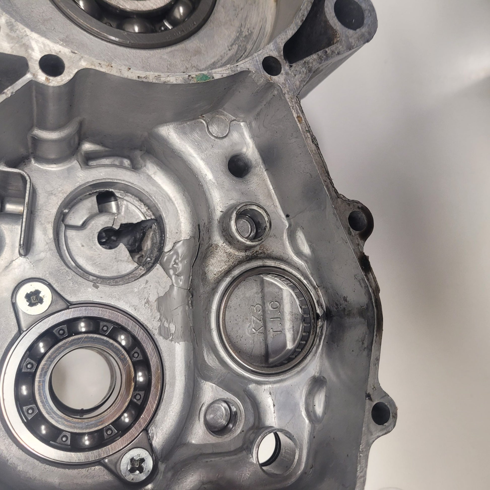 carter moteur en l'état honda 250 cr 1994-5