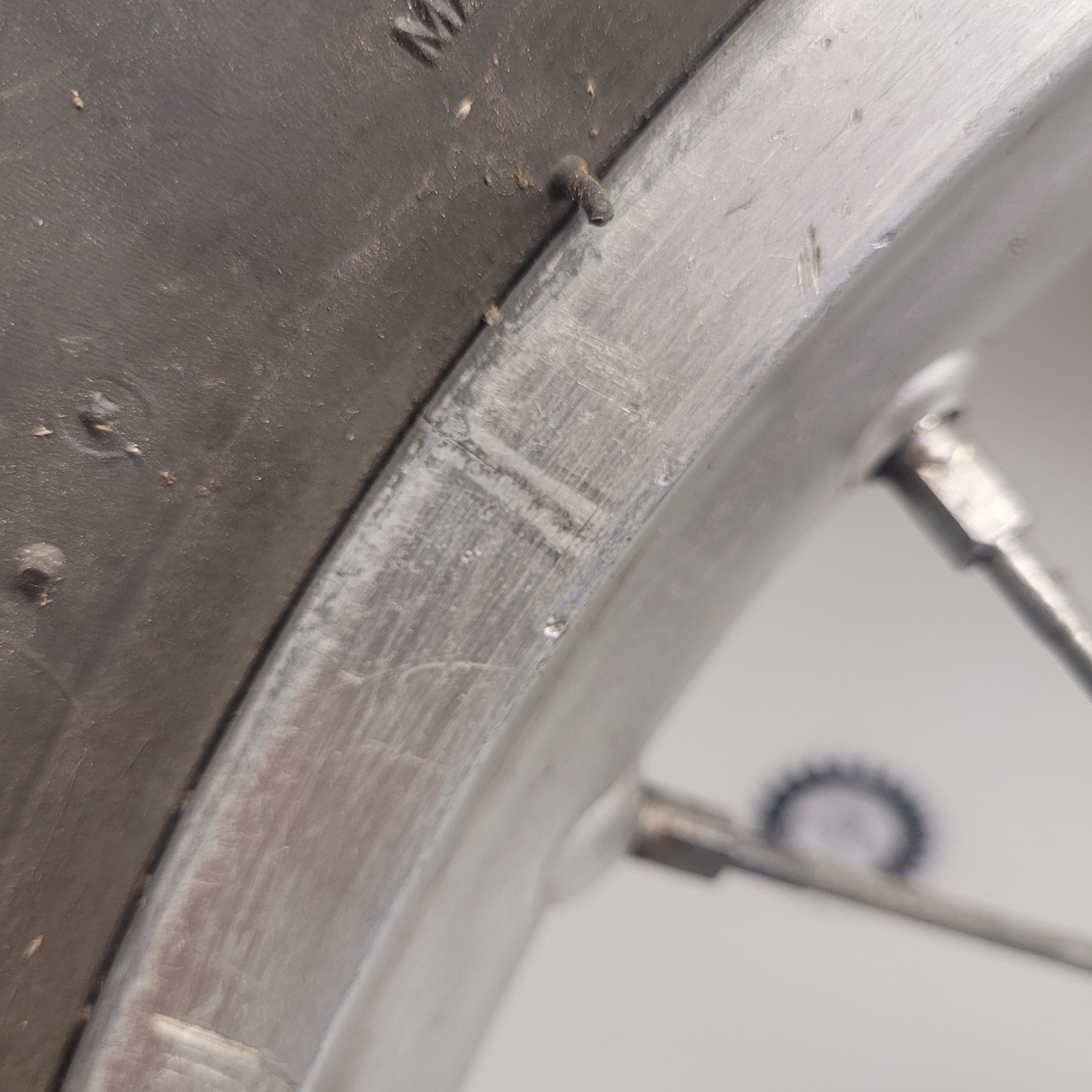 roue arrière en l'état honda 250 cr 1994-5