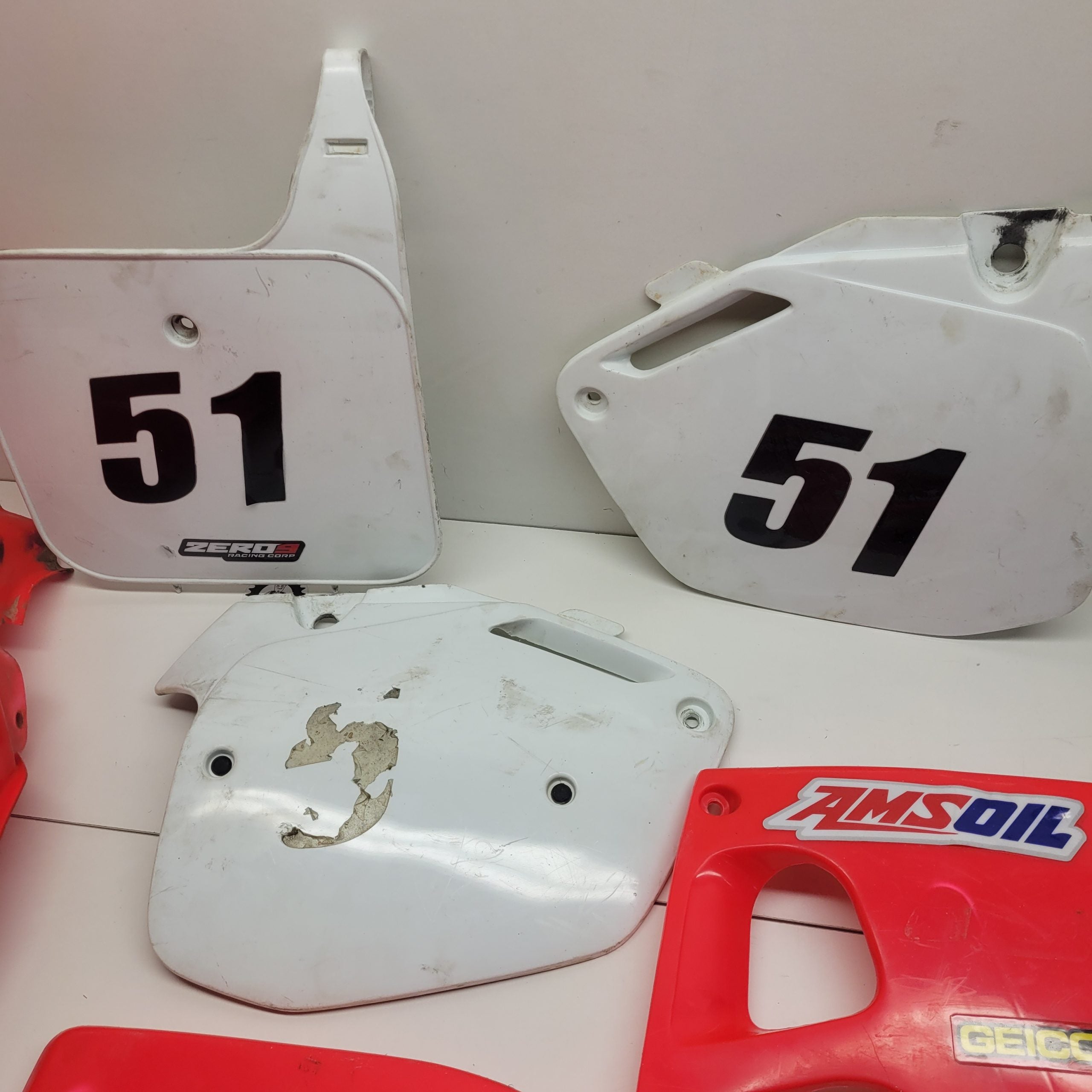 plastique honda 125 cr 1992-5