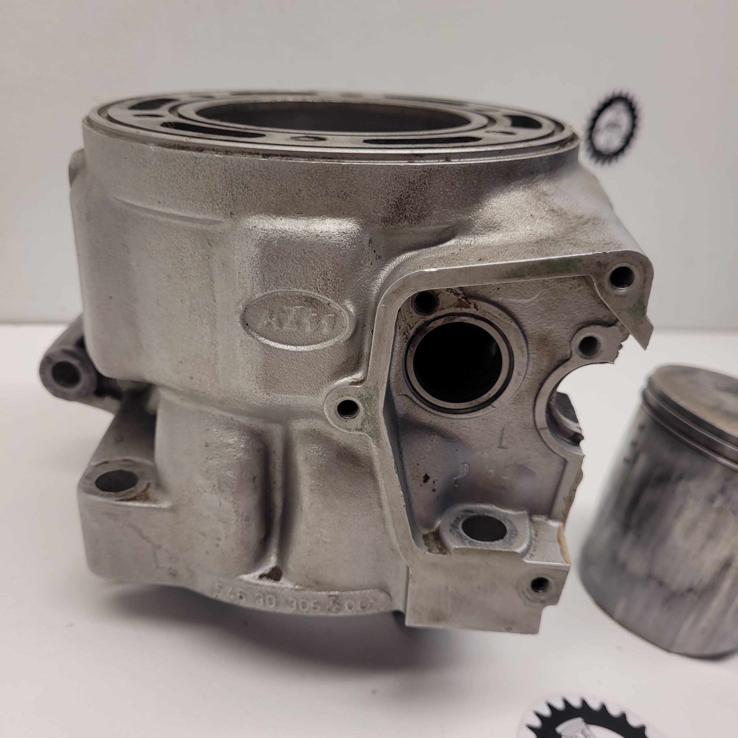 cylindre piston en l'état ktm 300 546.30.305.300