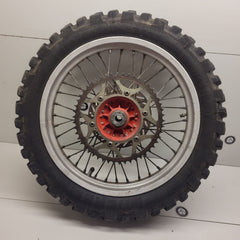 roue arrière en l'état ktm 250 1992-3