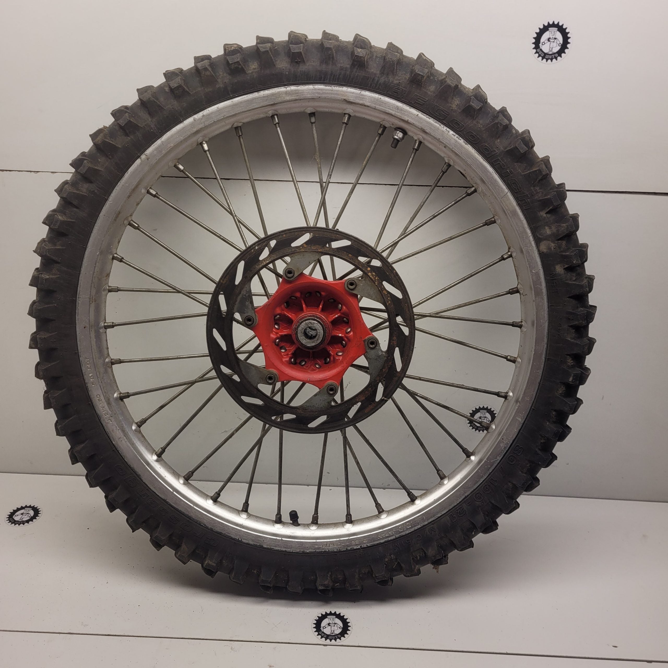 roue avant en l'état ktm 250 1992