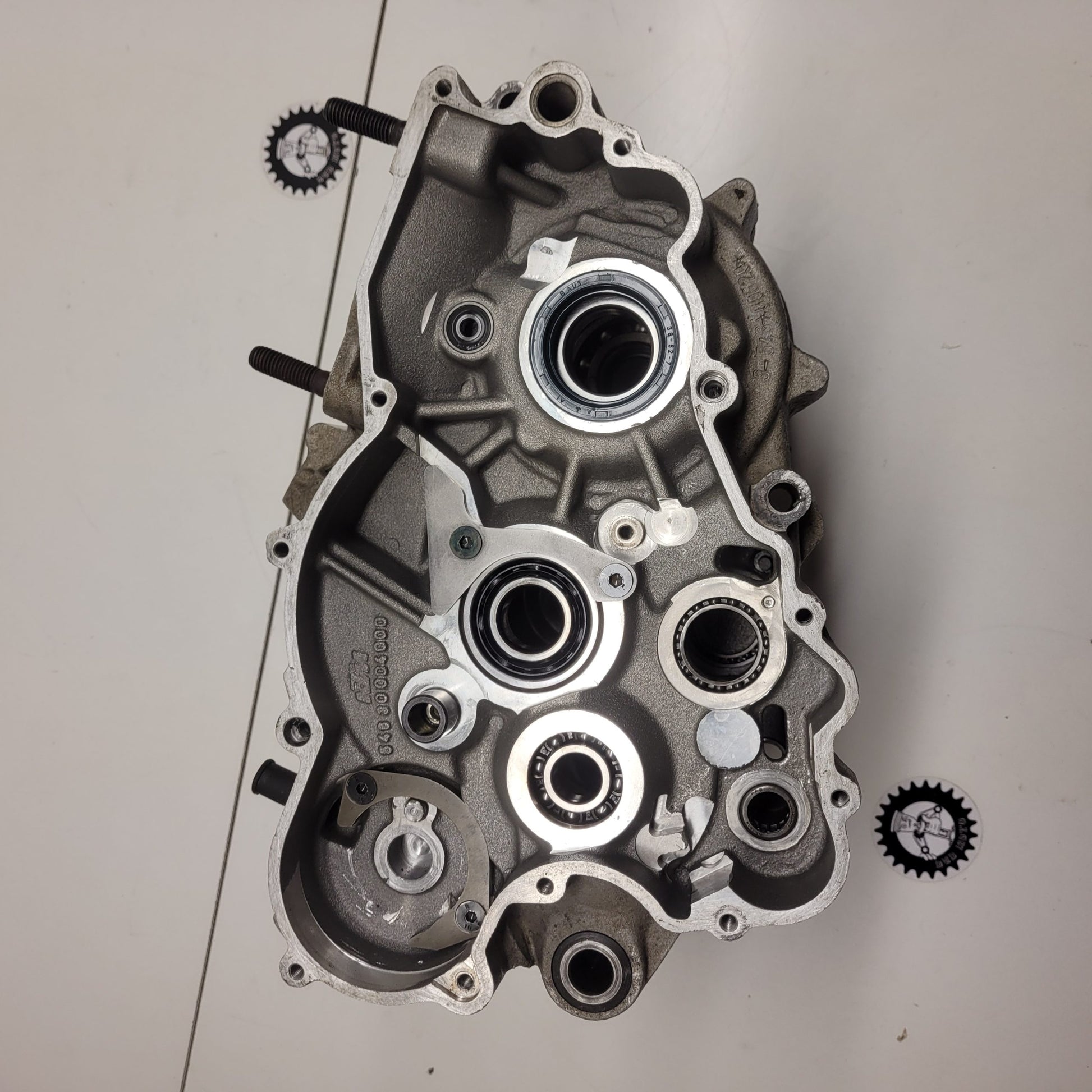 carter moteur ktm 250 1992-4