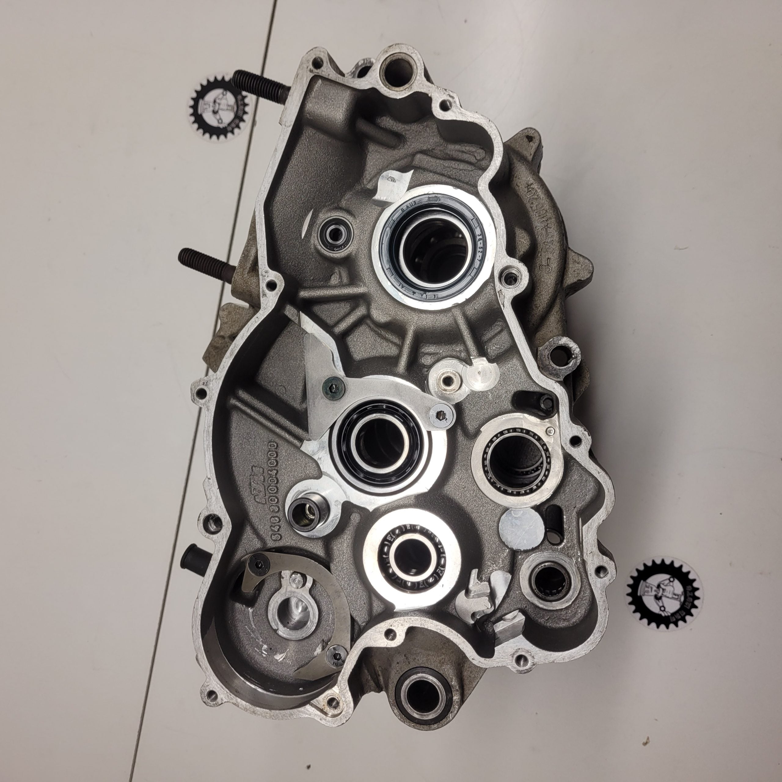 carter moteur ktm 250 1992-4