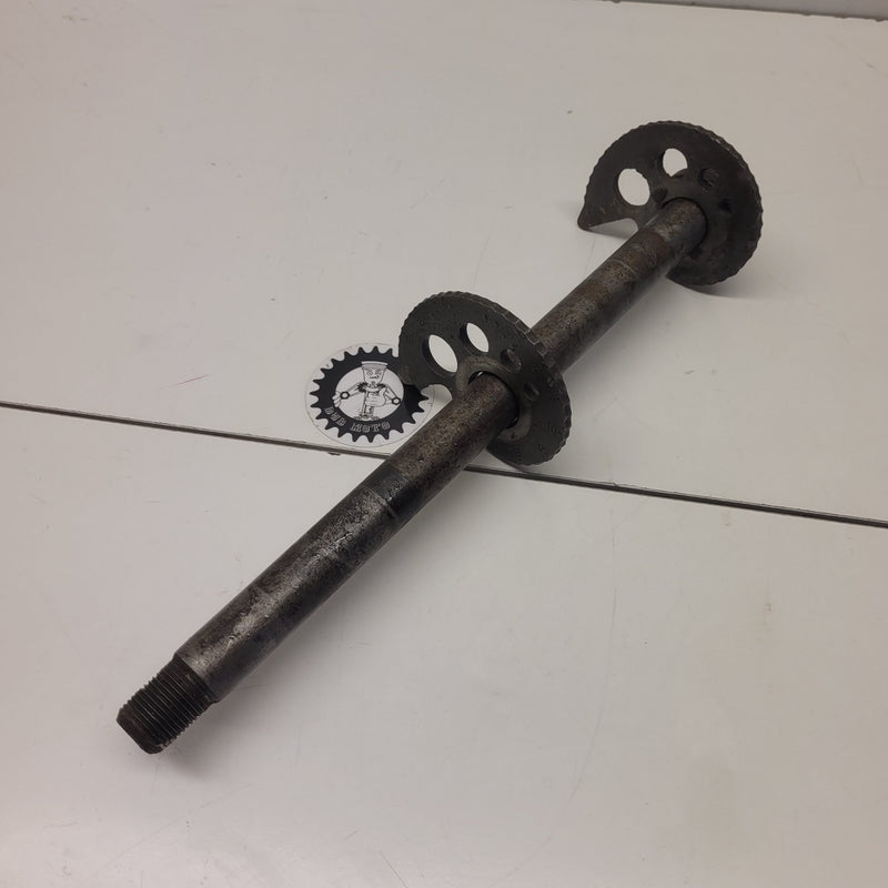 axe roue arriere yamaha 250 wr 1992-1