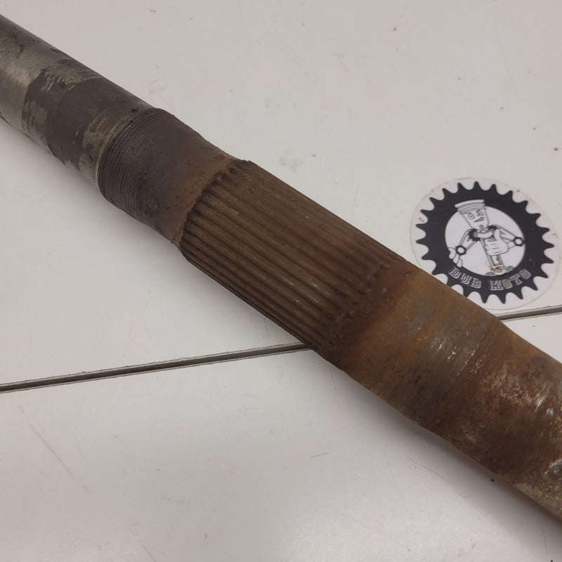 arbre de roue en l'etat yamaha 350 raptor-4