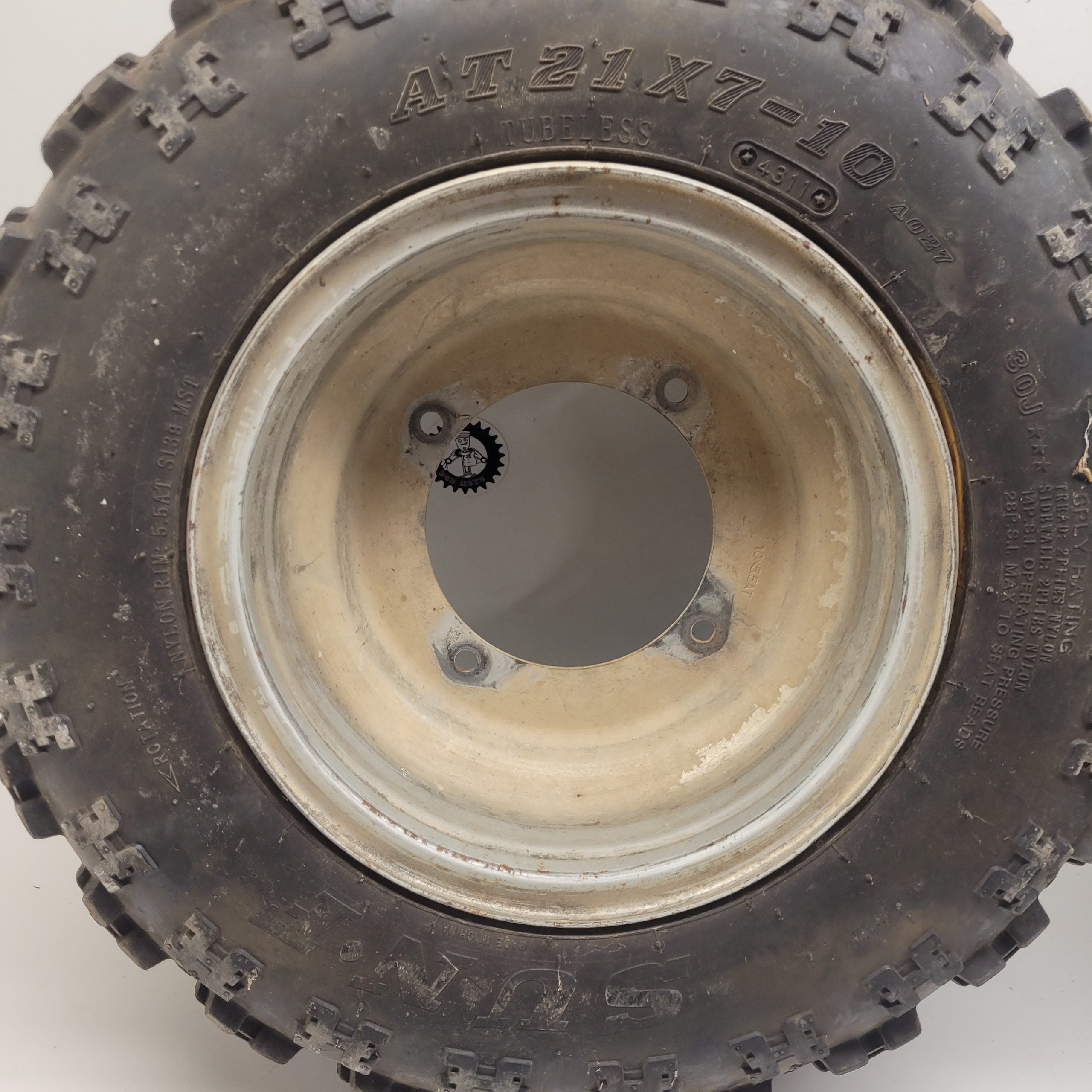 roues avant en l'etat yamaha 200 blaster