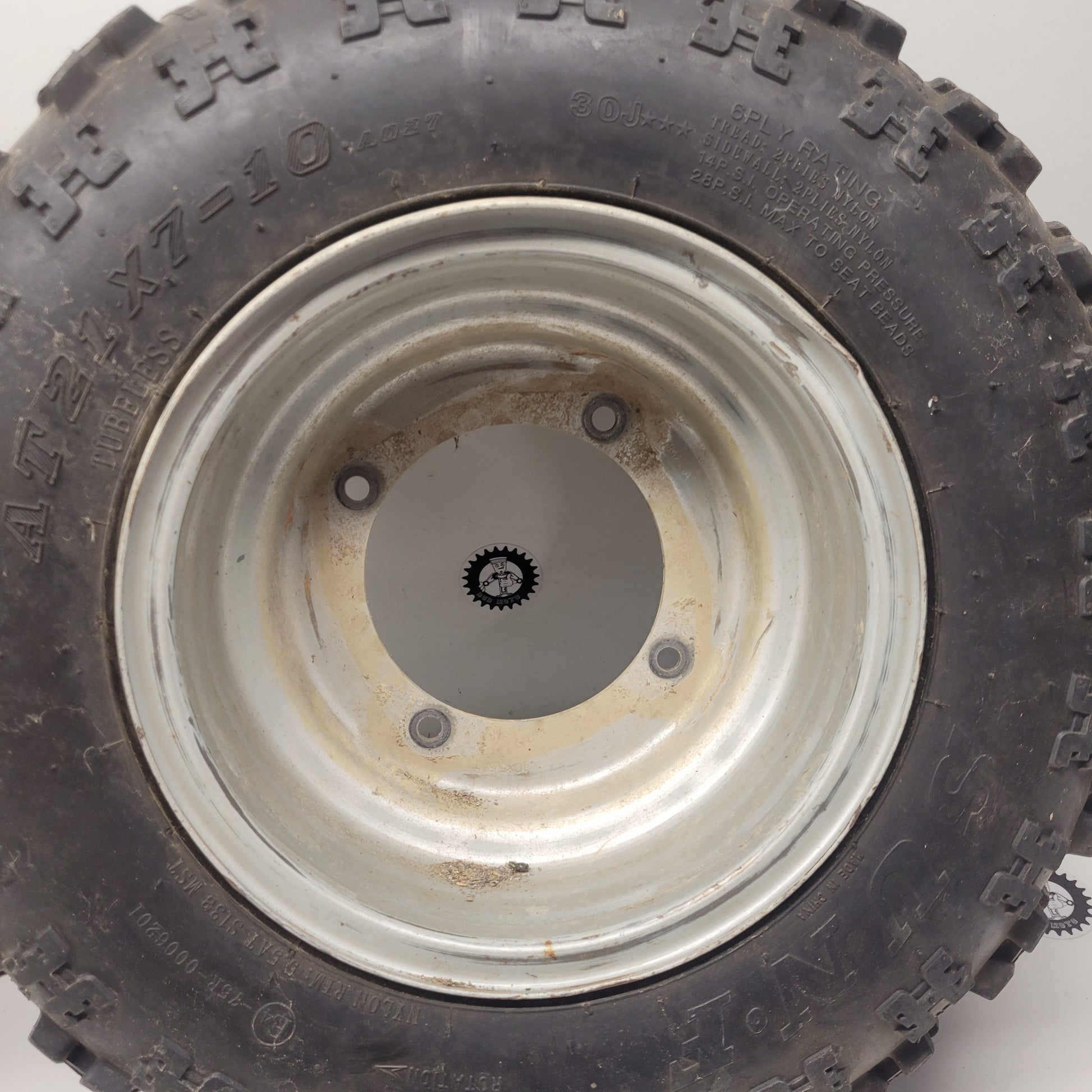 roues avant en l'etat yamaha 200 blaster-3