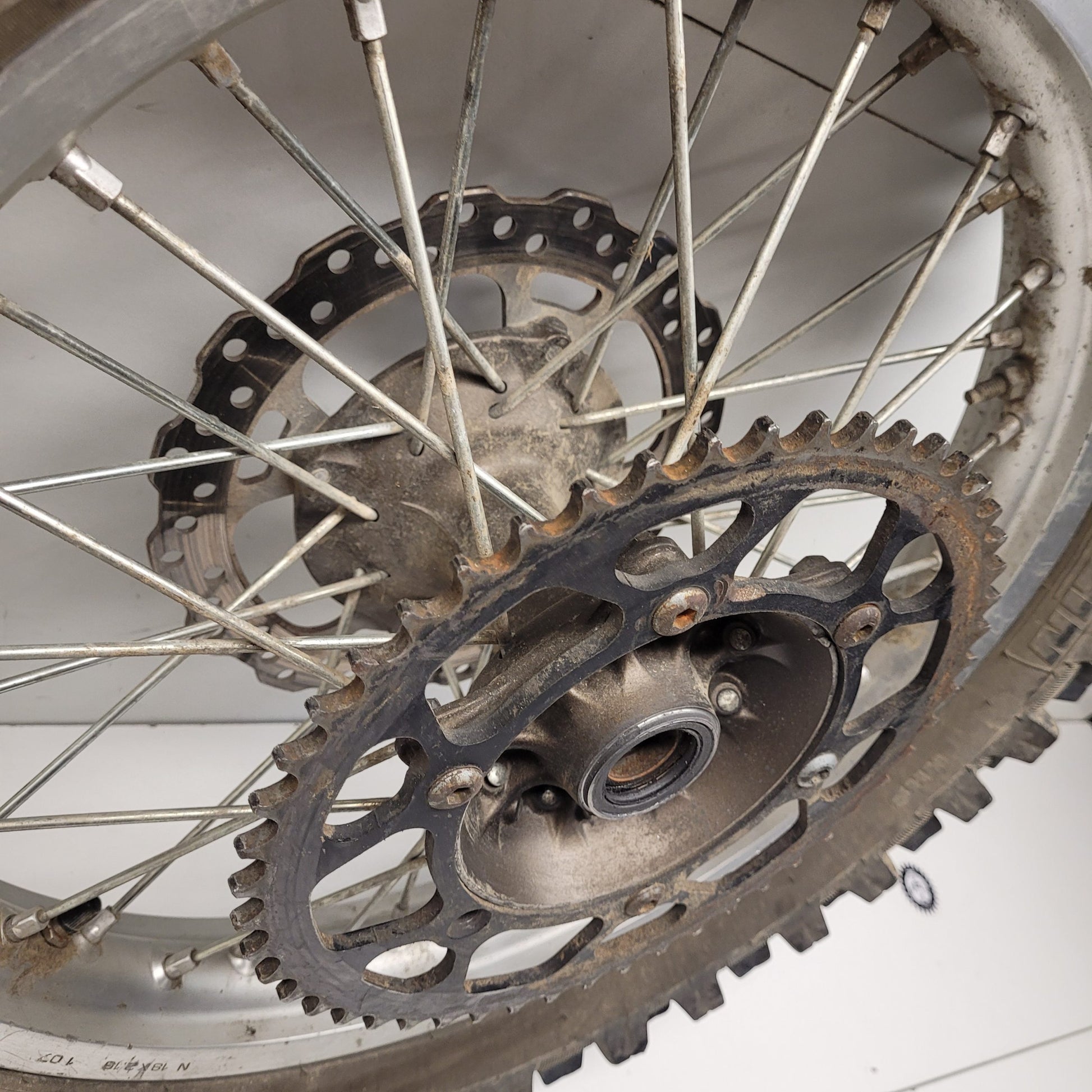 roue arriere kawasaki 450 klxr-2