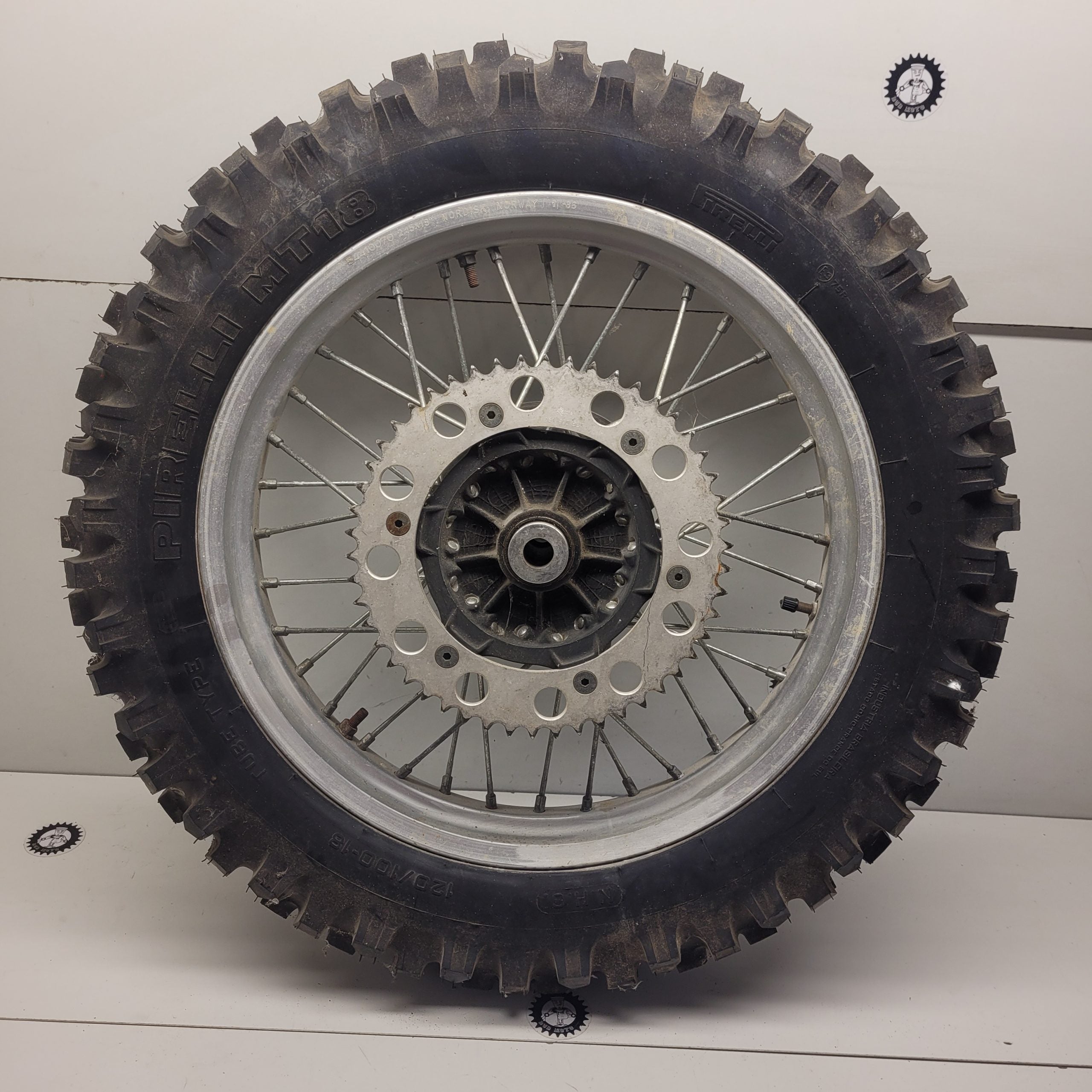 roue arrière ktm 600 1987