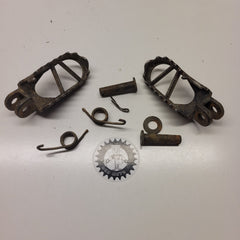cales pieds suzuki 125 rm 1998-1