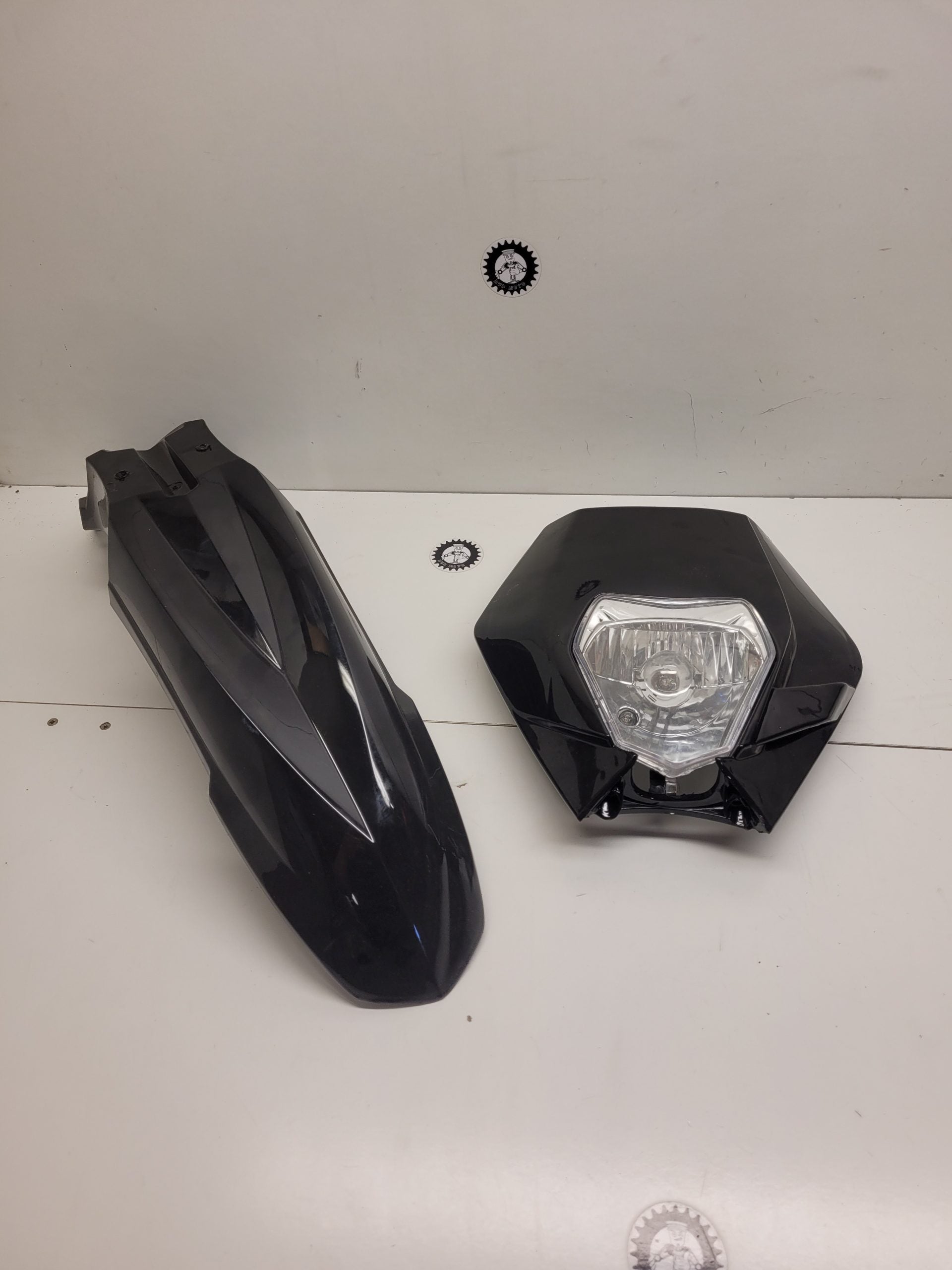 plaque phare gdb avant ktm 525 exc-1