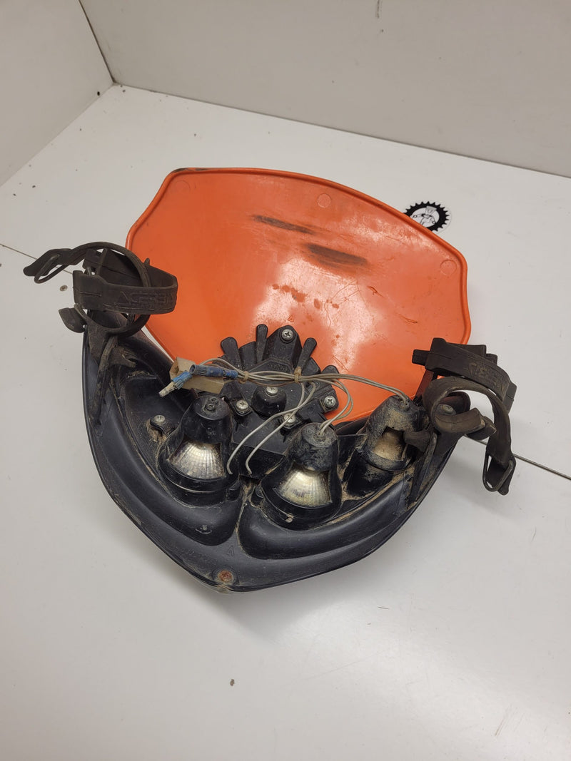 plaque phare ktm 525 exc 2004-2