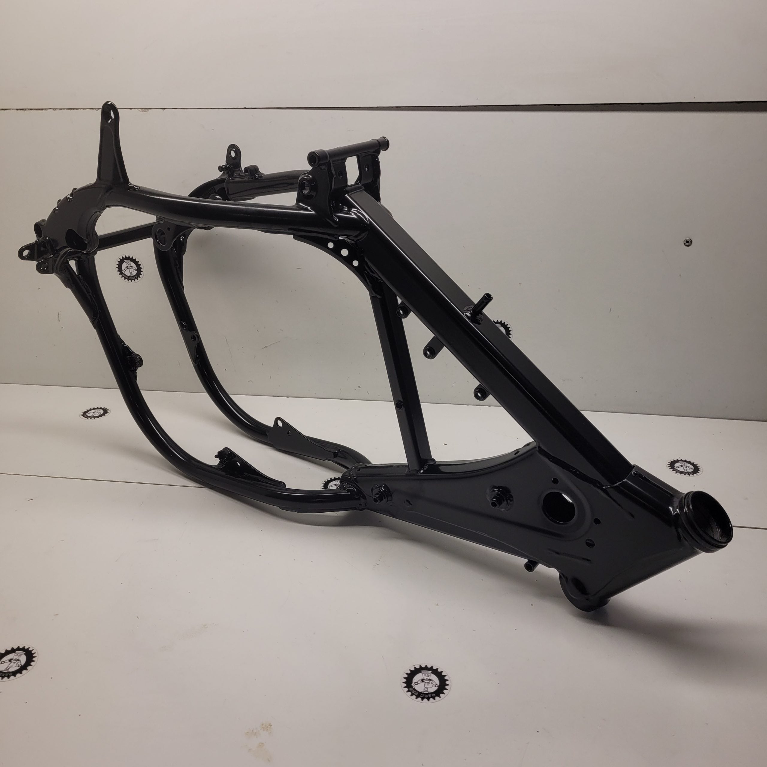 cadre carte grise epoxy neuf ktm 525 exc 2004