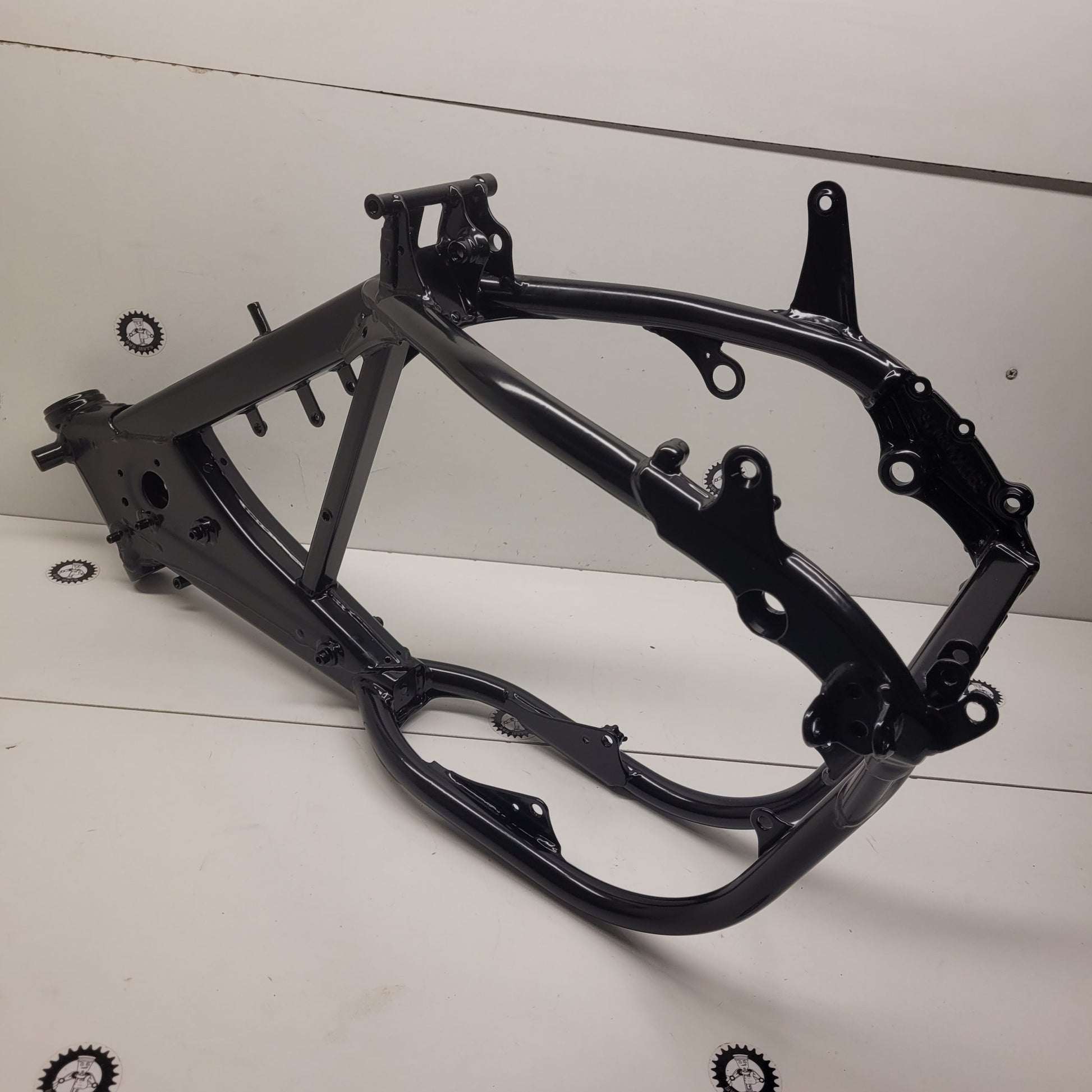 cadre carte grise epoxy neuf ktm 525 exc 2004-3