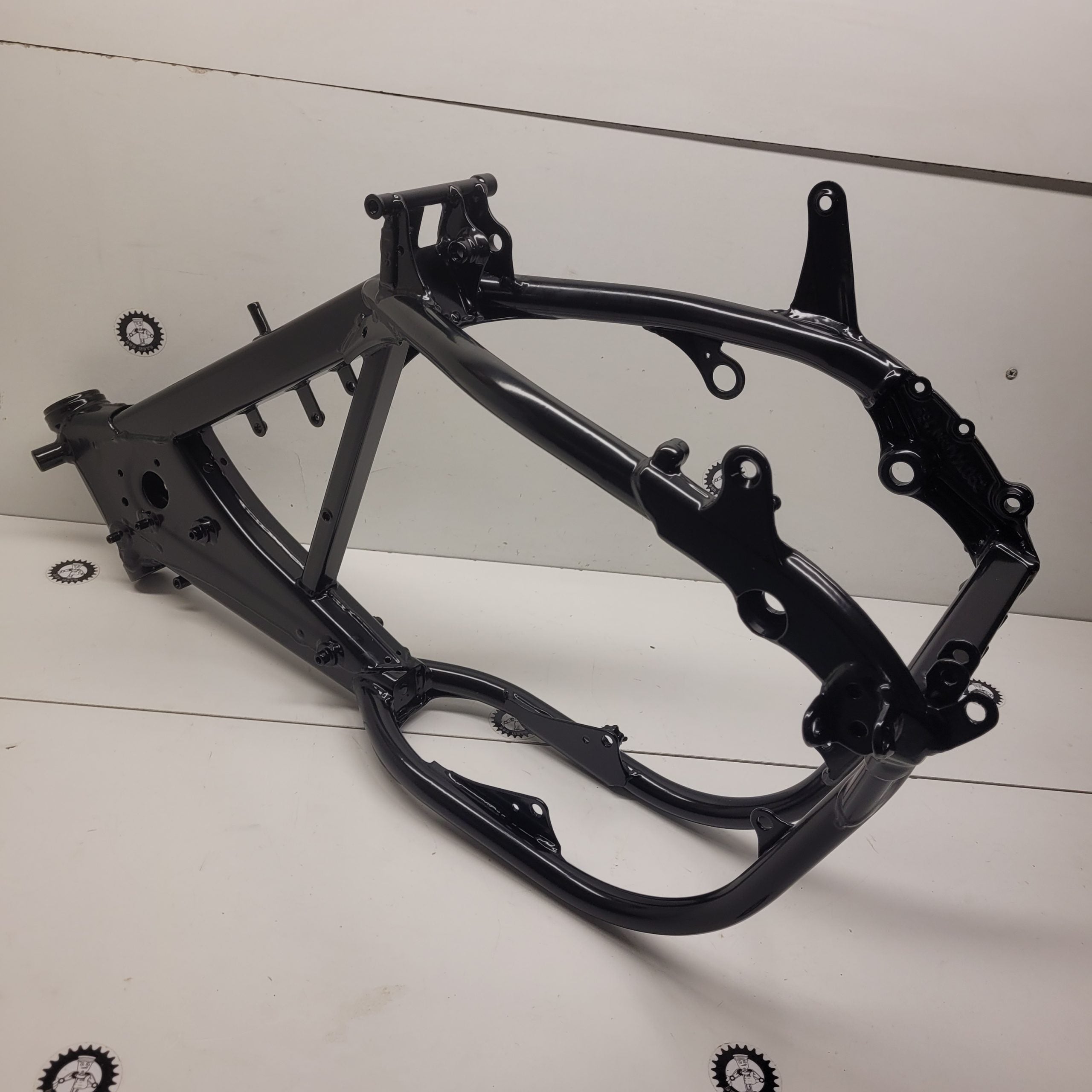 cadre carte grise epoxy neuf ktm 525 exc 2004-3