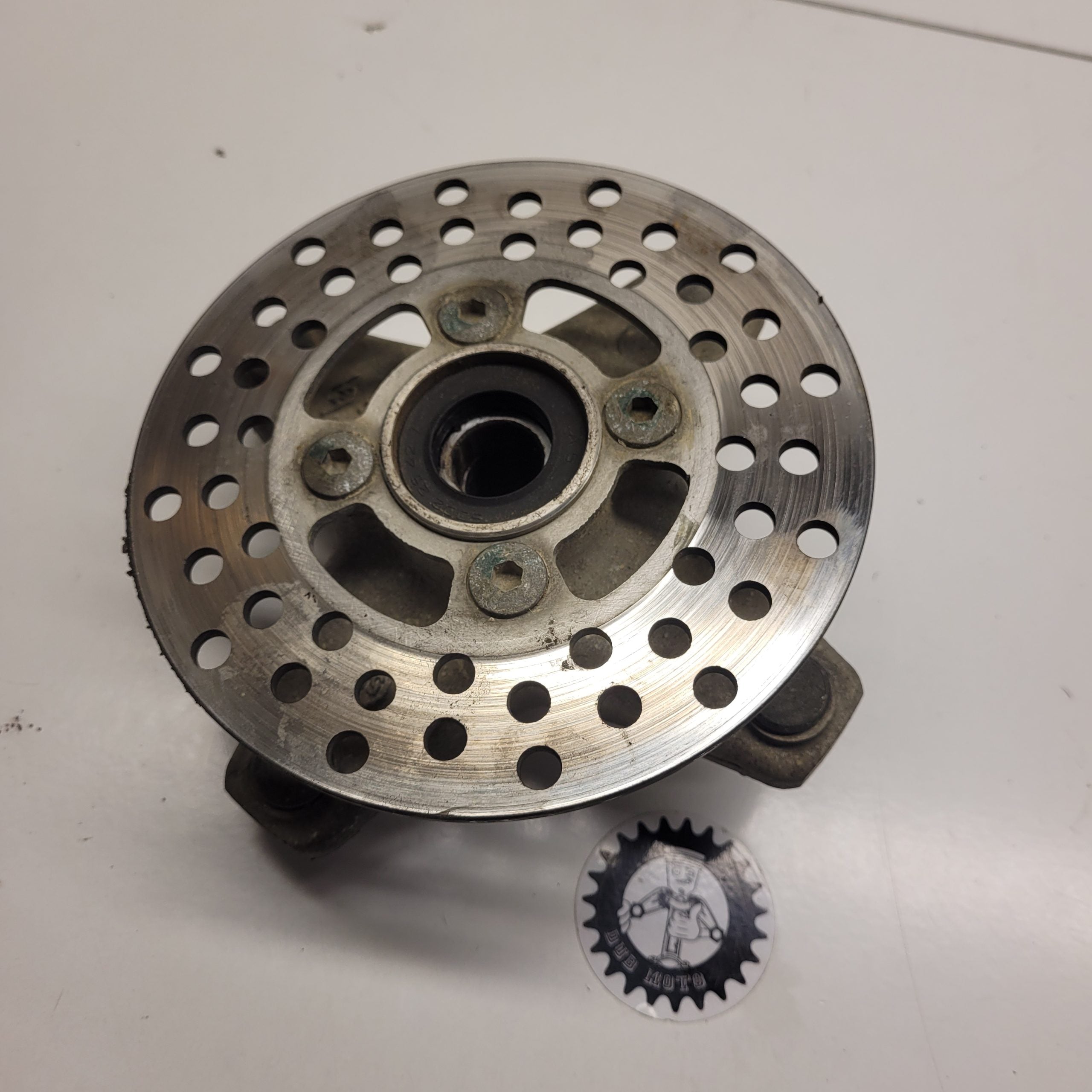 moyeux avant 5LP yamaha 660 raptor 2001