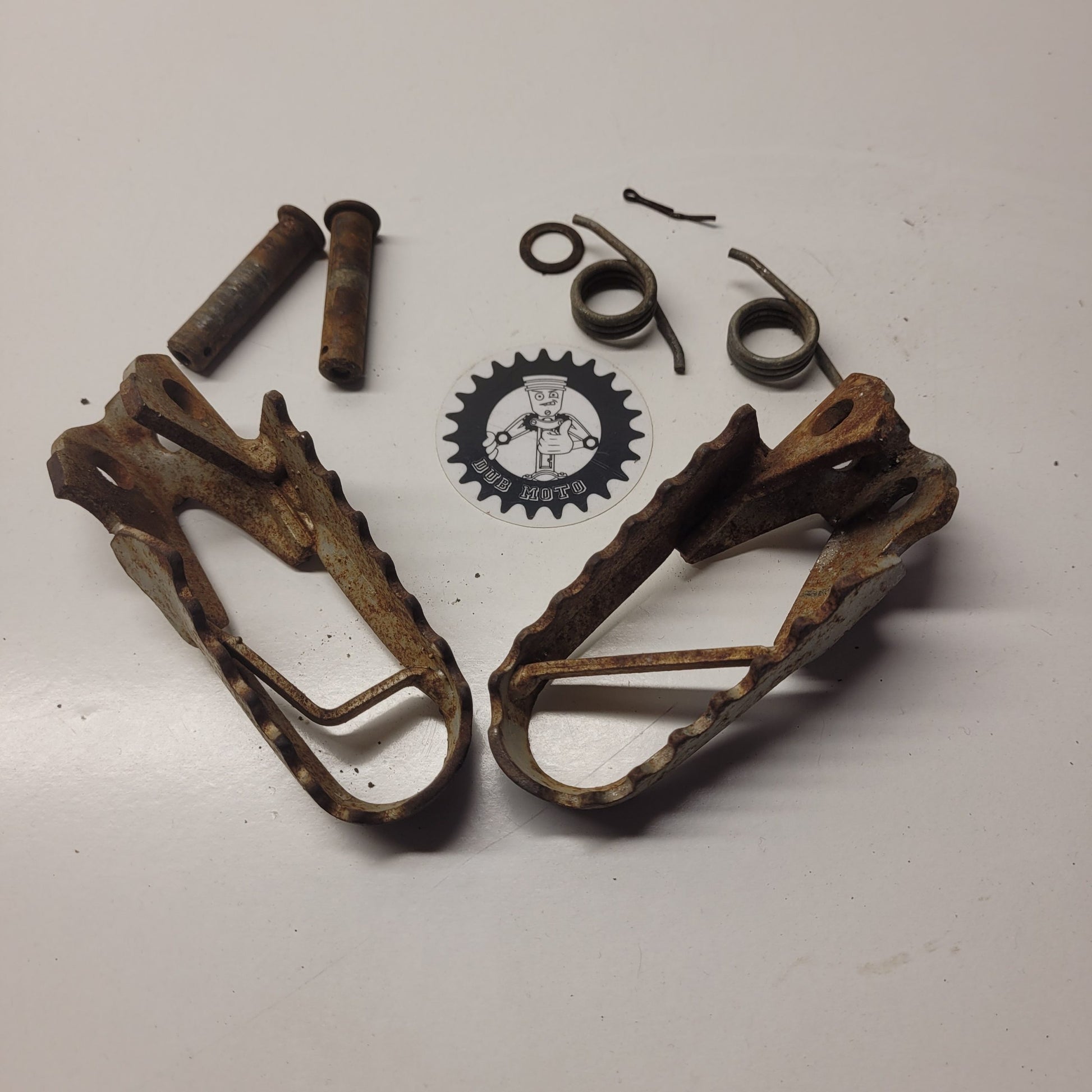 cales pieds husqvarna 125 wre 1998-1