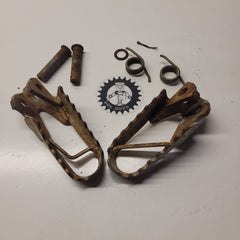 cales pieds husqvarna 125 wre 1998-1