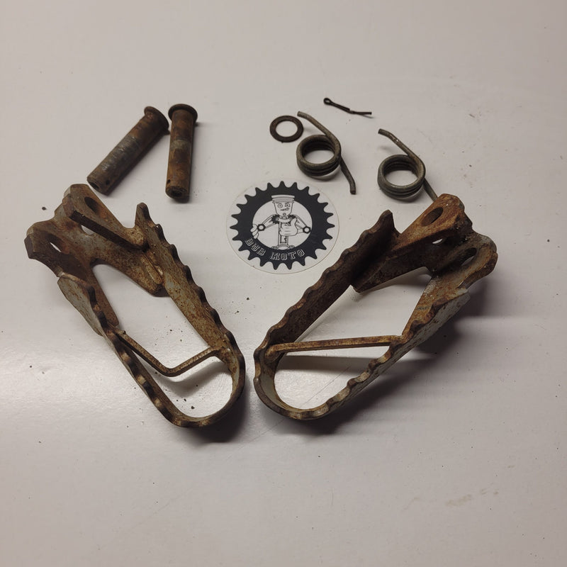 cales pieds husqvarna 125 wre 1998-1