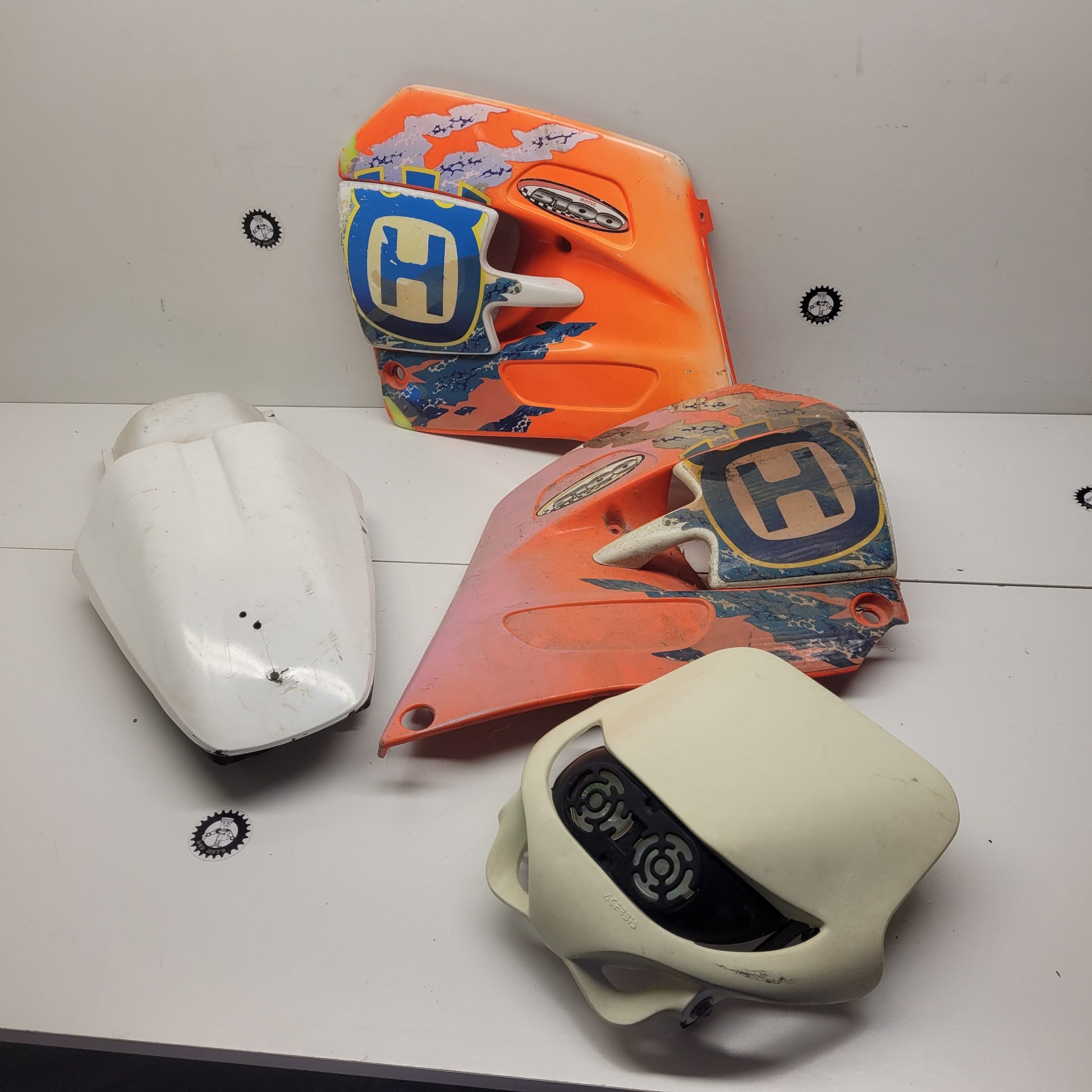 plastique husqvarna 125 wre 1998-1