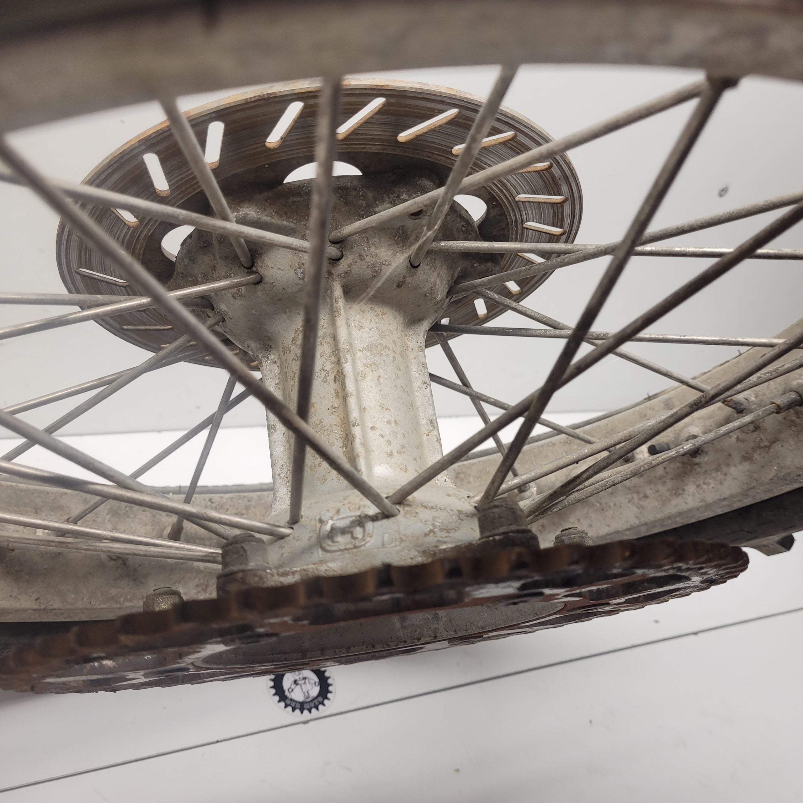 roue arriere husqvarna 125 wre 1998