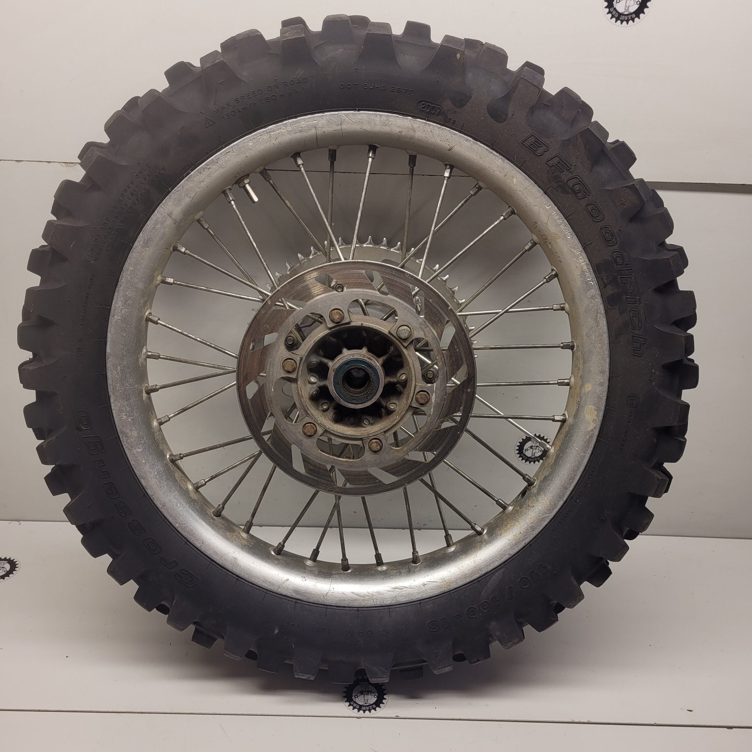 roue arriere gasgas 400 fse 2003