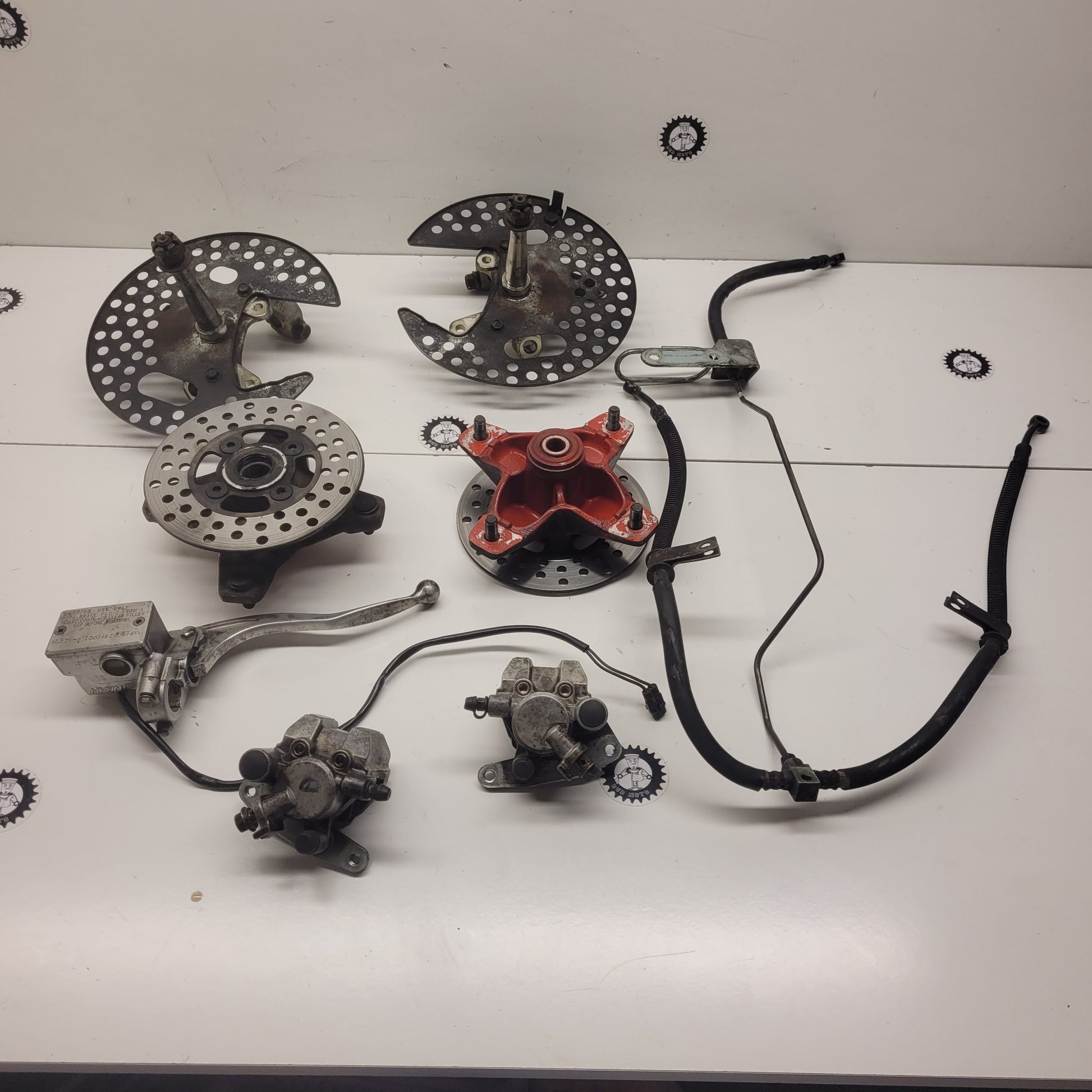 lot frein avant hydraulique yamaha 200 blaster-1