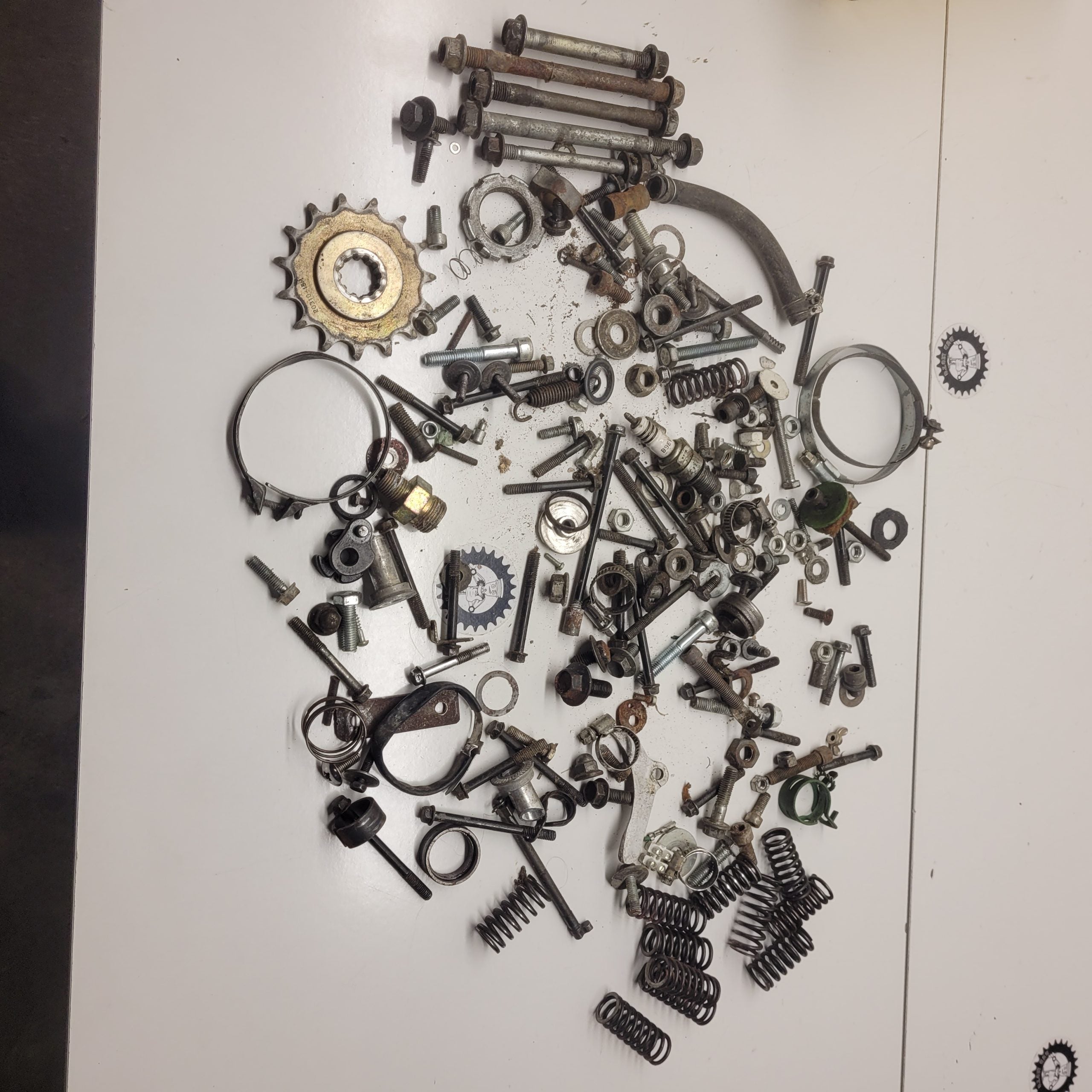 visserie honda 250 cr 1988
