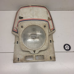 plaque phare ktm 125 gs 1989-1