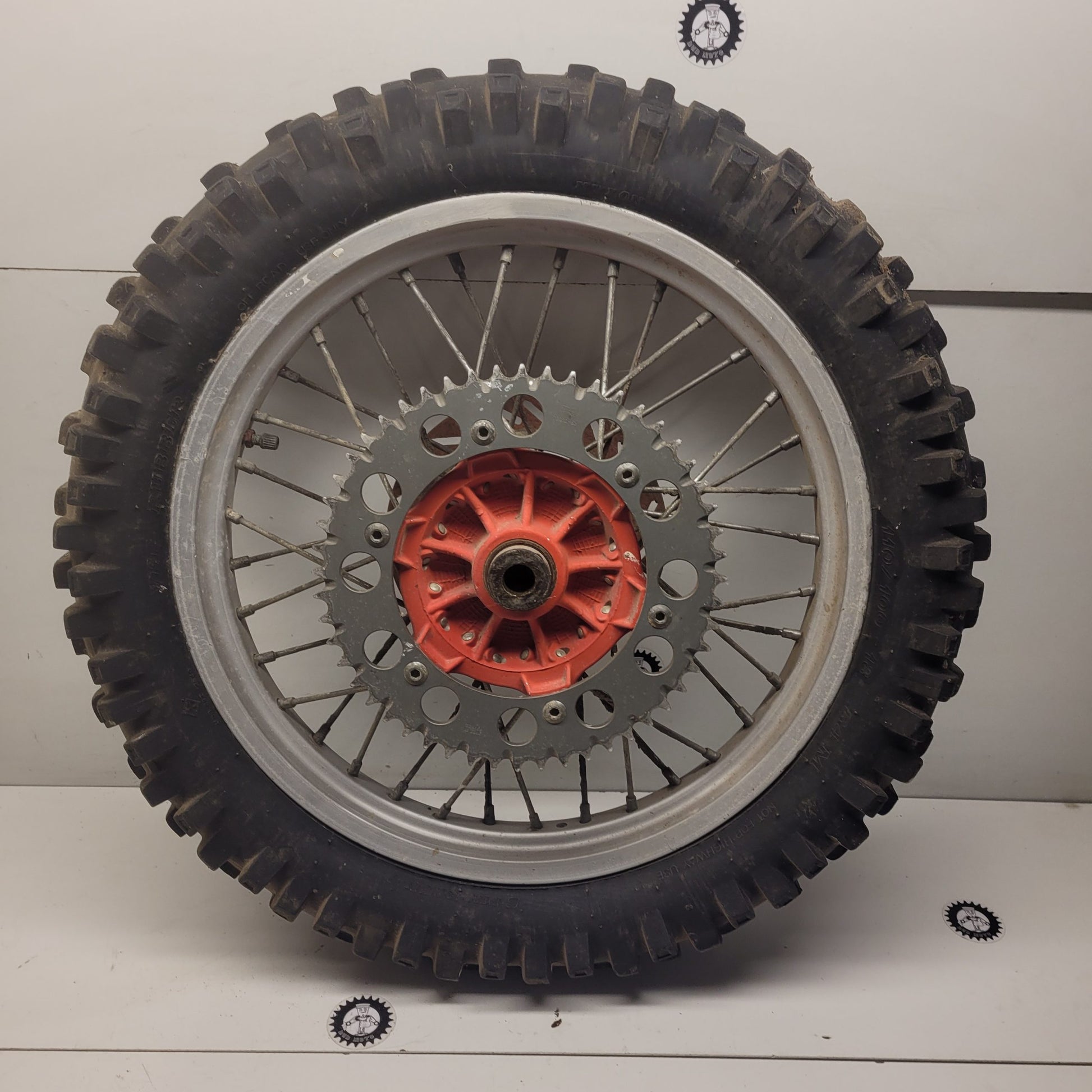roue arriere ktm 125 gs 1989-1