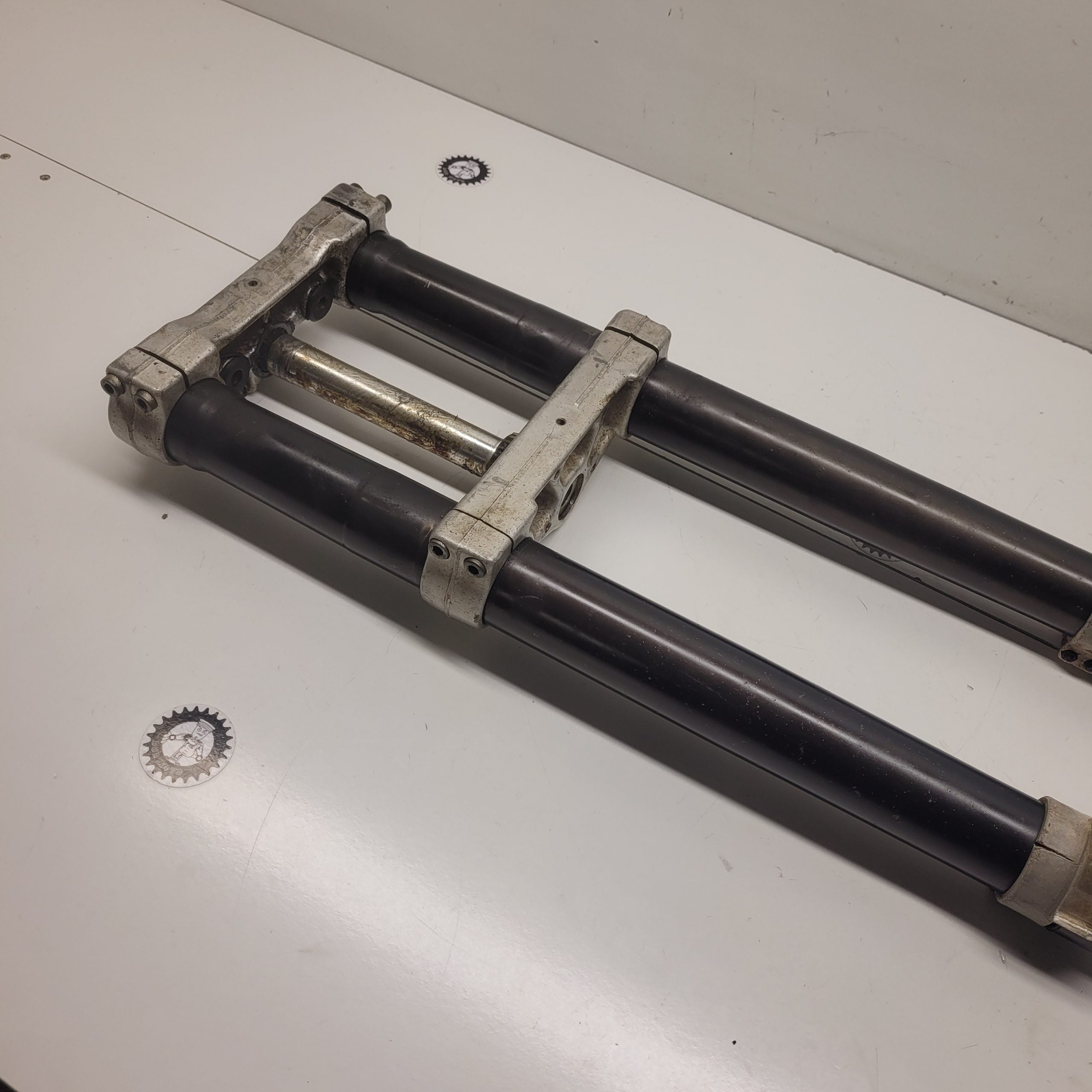 fourche en l'état ktm 250 gs 1987-4