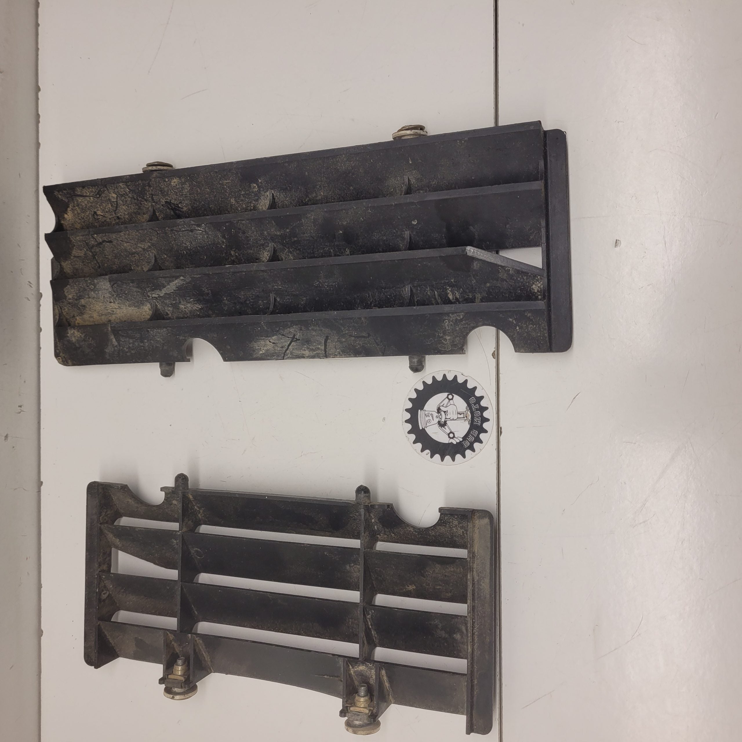 protection radiateur ktm 250 gs 1987