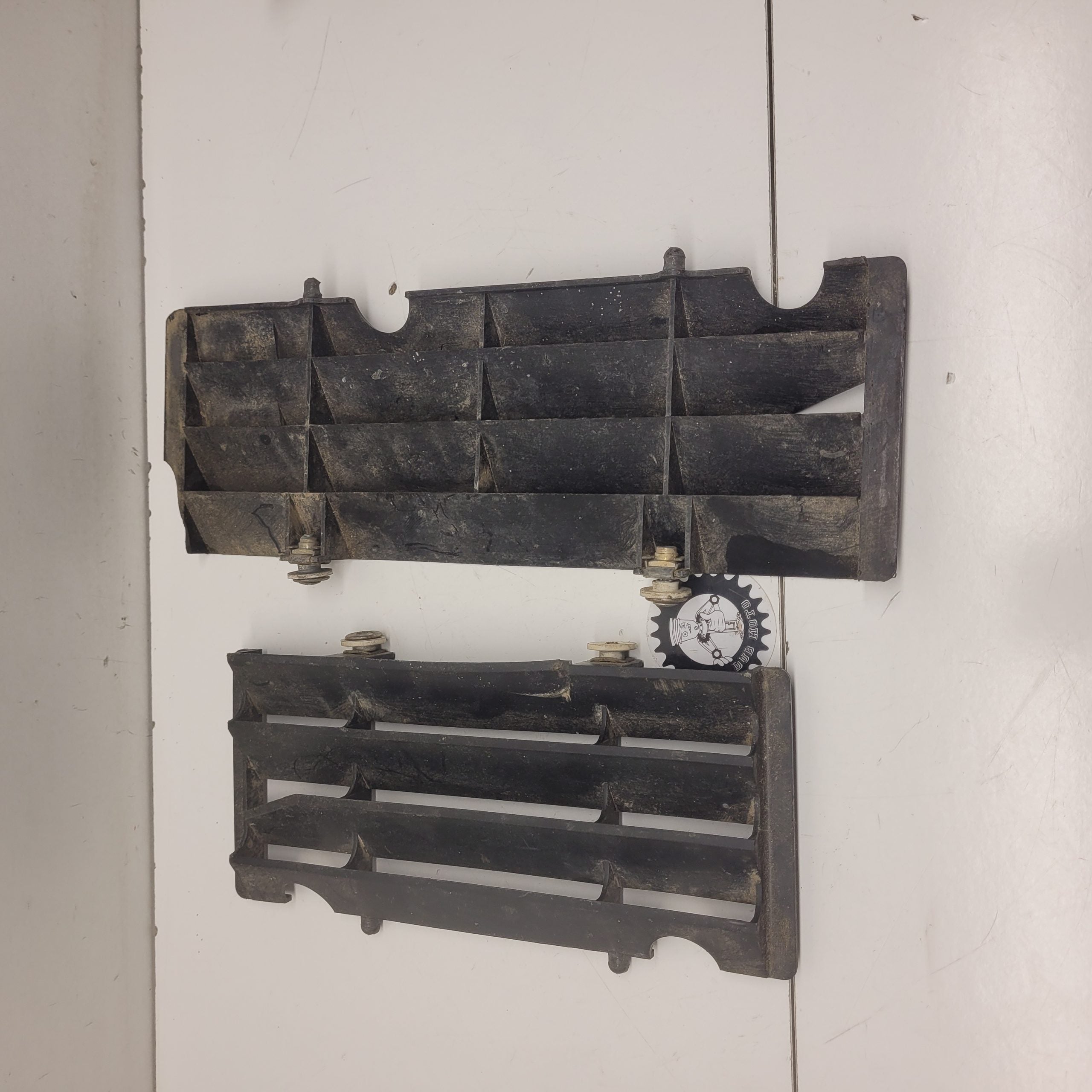 protection radiateur ktm 250 gs 1987