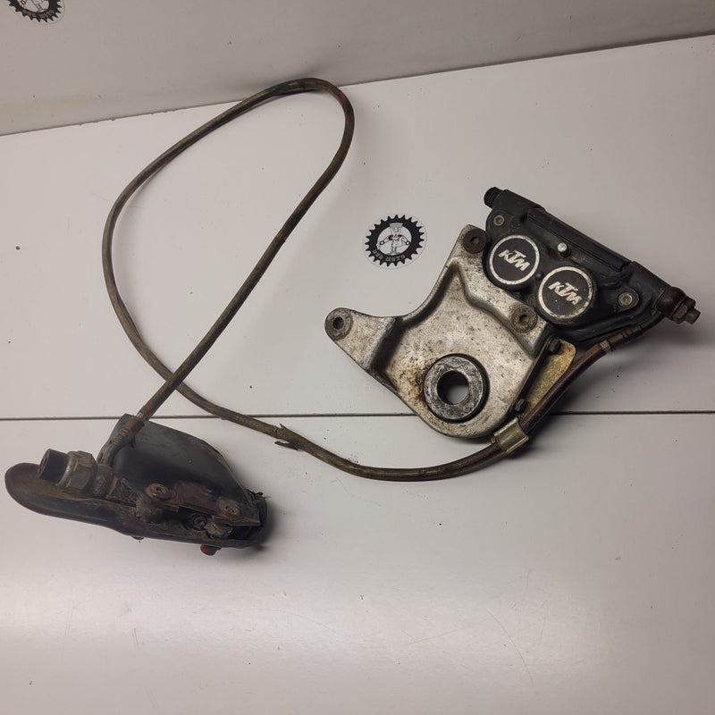 frein arriere en l'état ktm 250 gs 1987-1