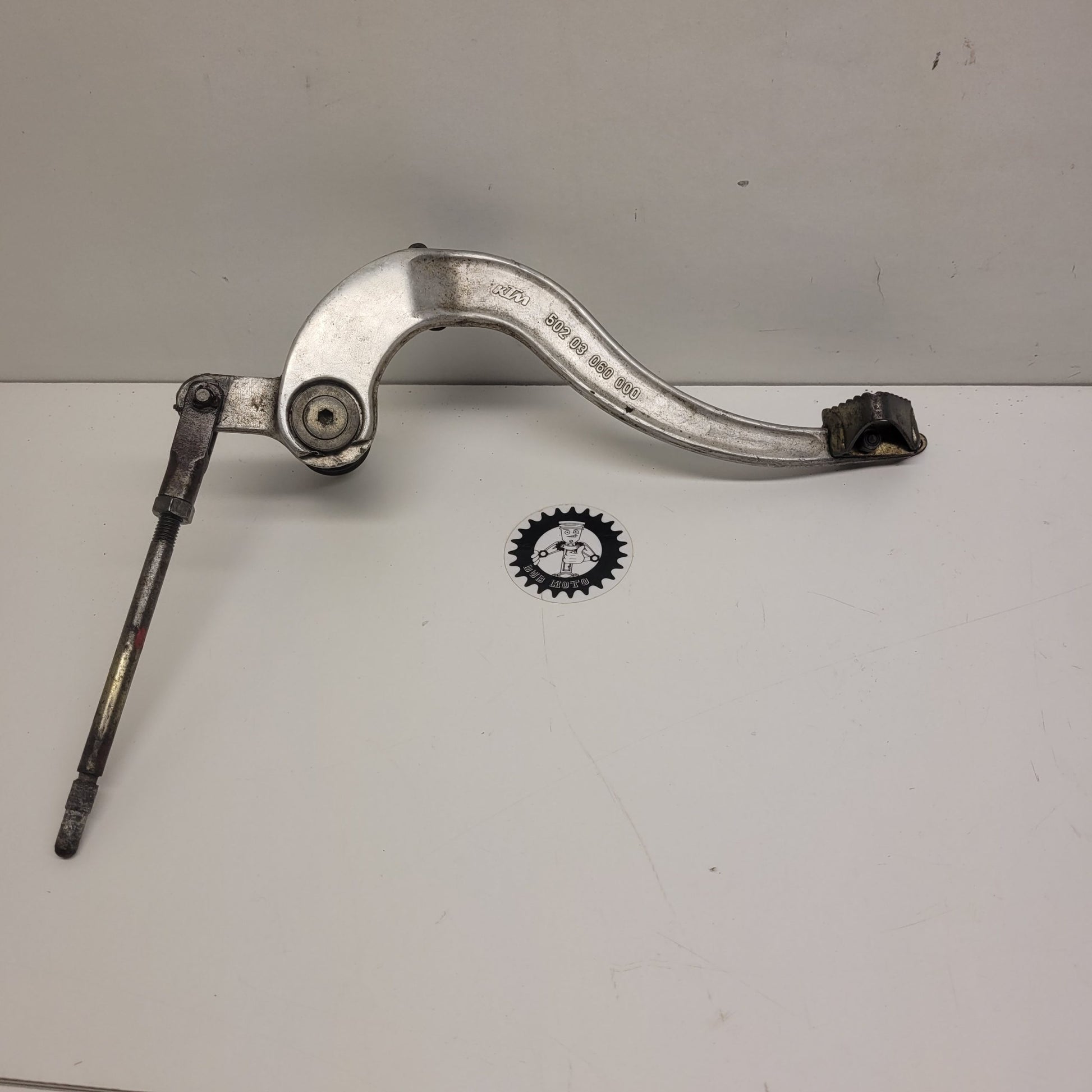 pedale de frein ktm 250 gs 1987-1