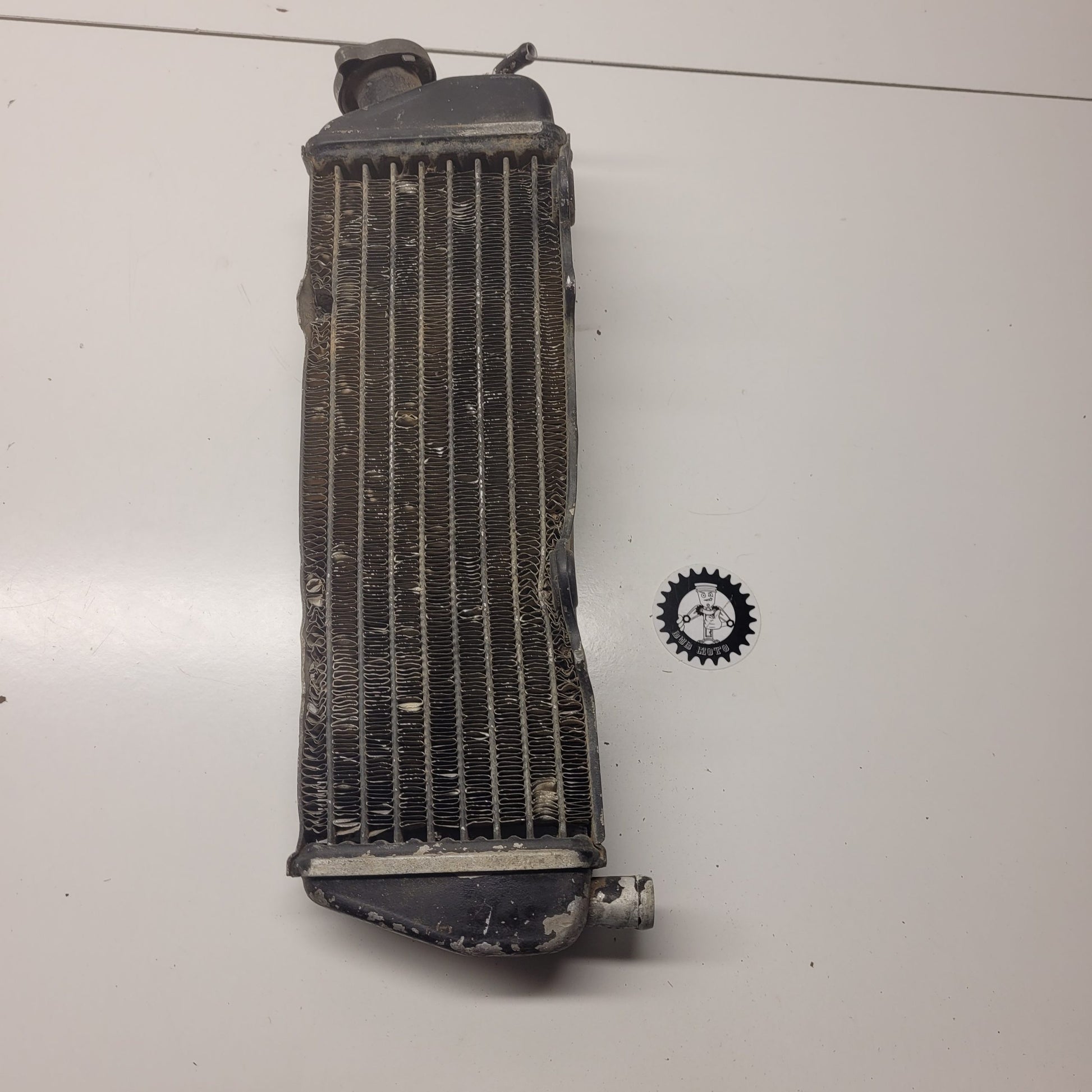 radiateur en l'état ktm 250 gs 1987-1