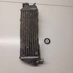 radiateur en l'état ktm 250 gs 1987-1