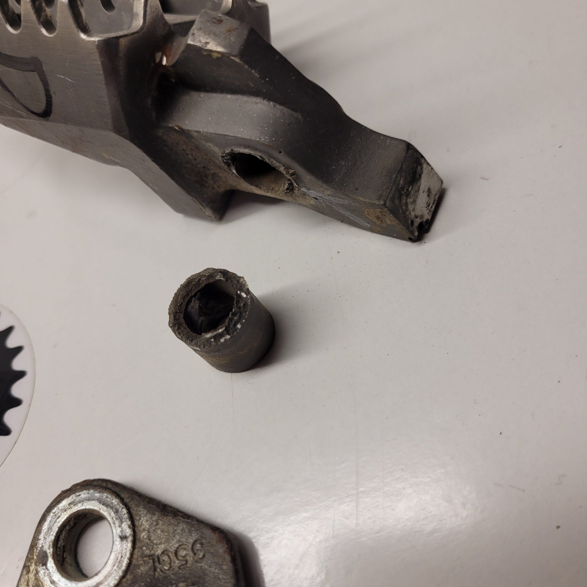 cale pied gauche suzuki 450 rmz 2006-2