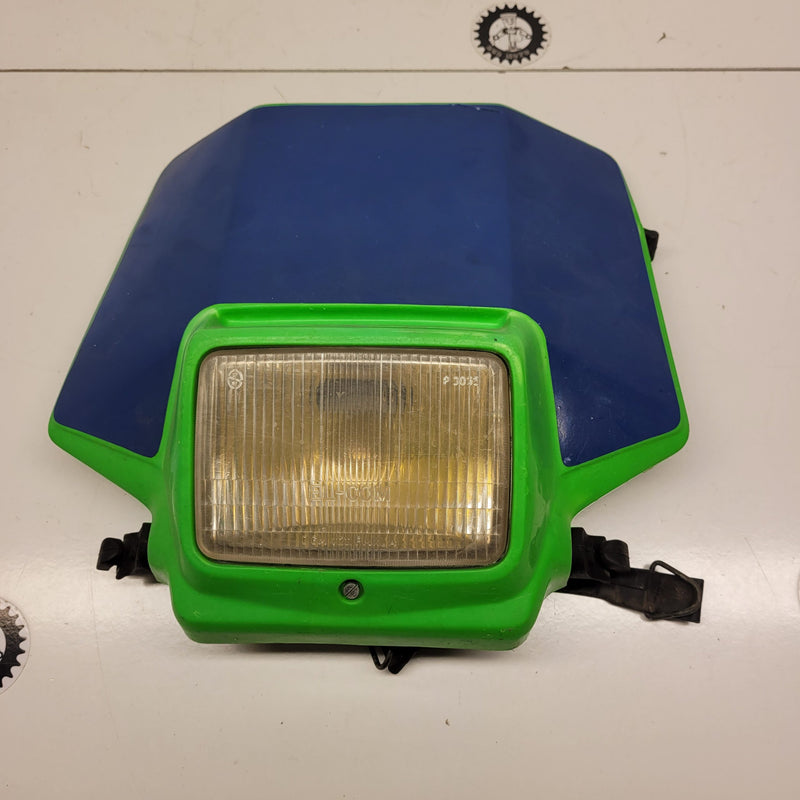 plaque phare kawasaki 250 kdx-1