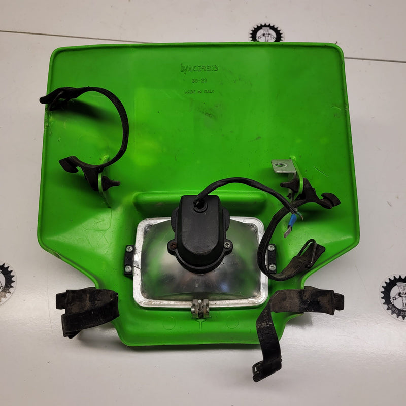 plaque phare kawasaki 250 kdx-2