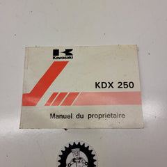 manuel kawasaki 250 kdx-1