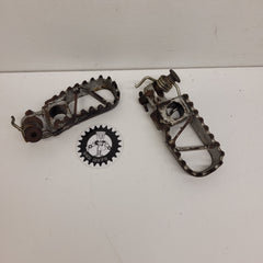 cales pieds kawasaki 250 kdx-1
