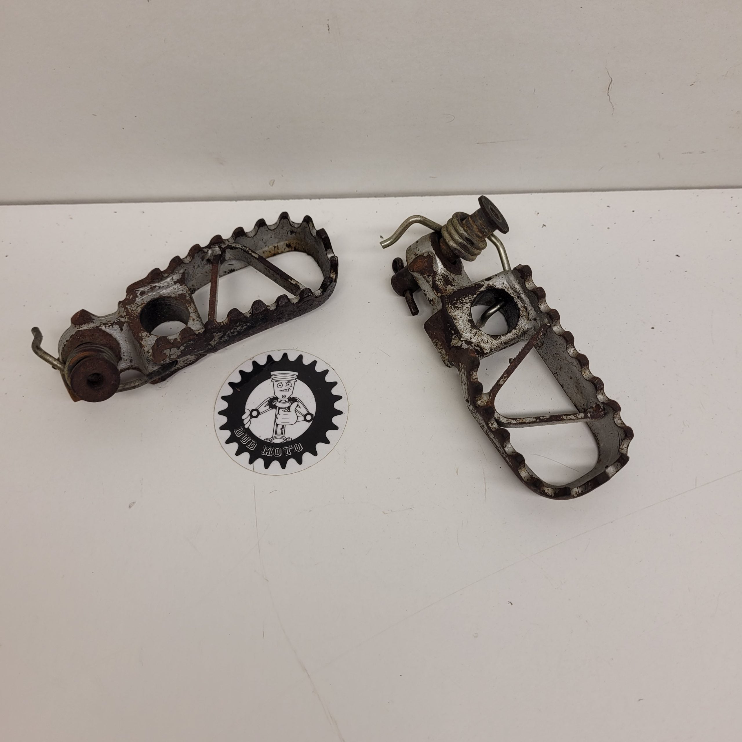 cales pieds kawasaki 250 kdx