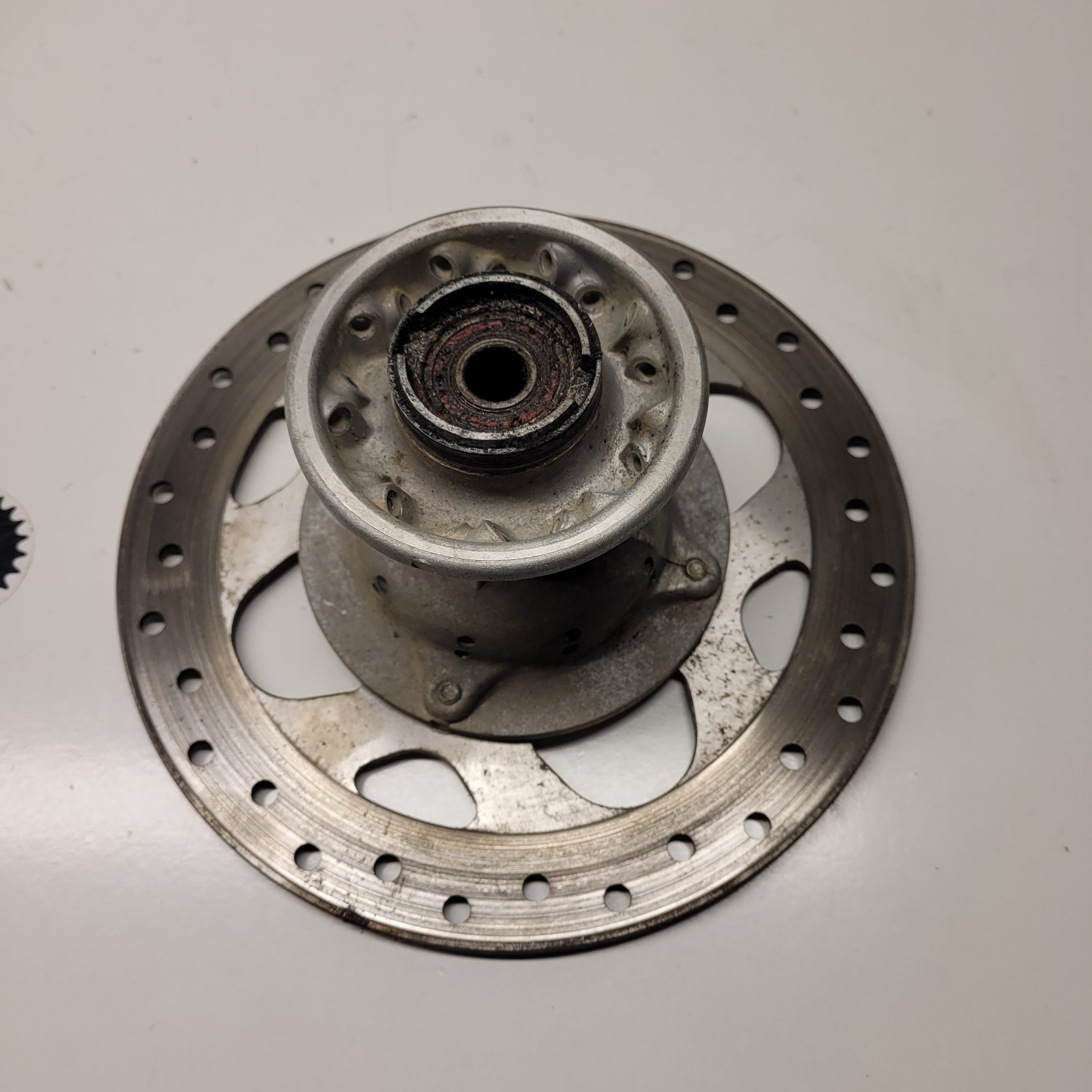 moyeux avant kawasaki 125 kdx