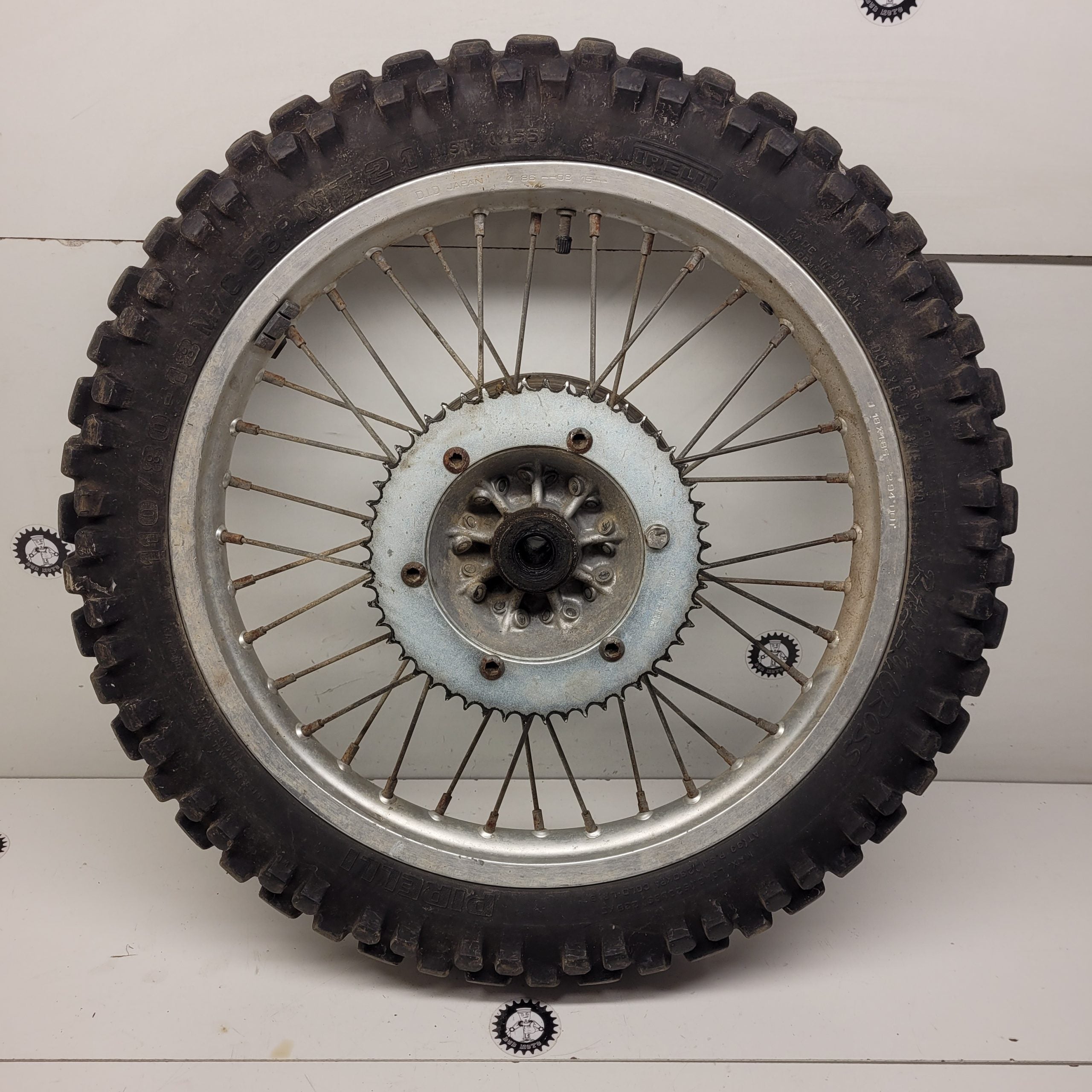 roue arriere kawasaki 125 kdx