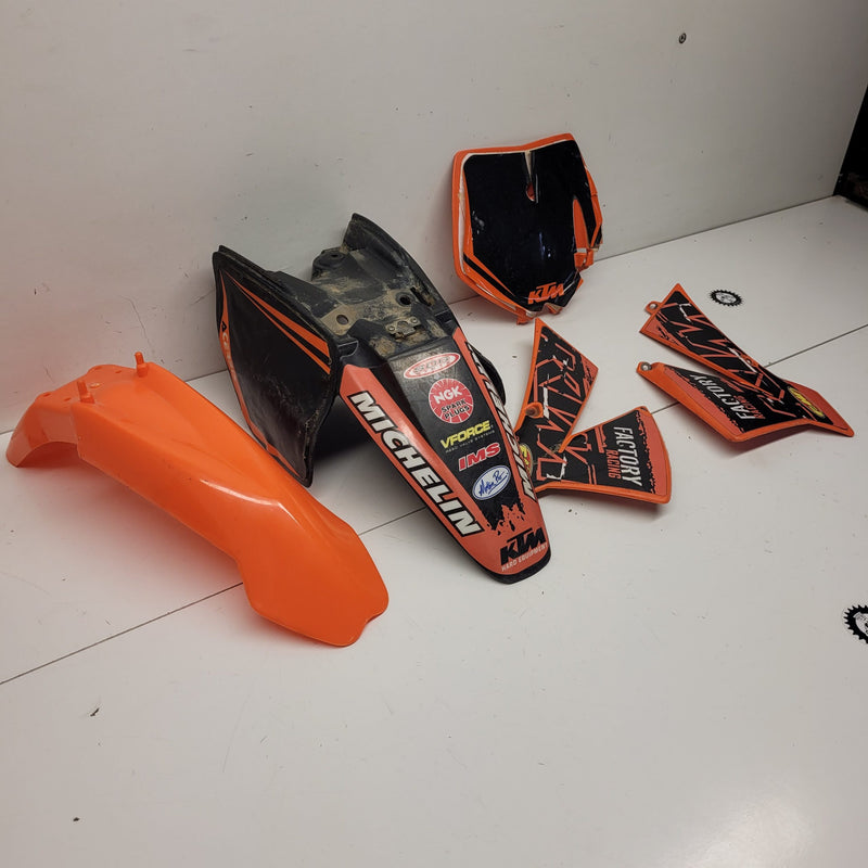 plastique ktm 50 sx 2001-3