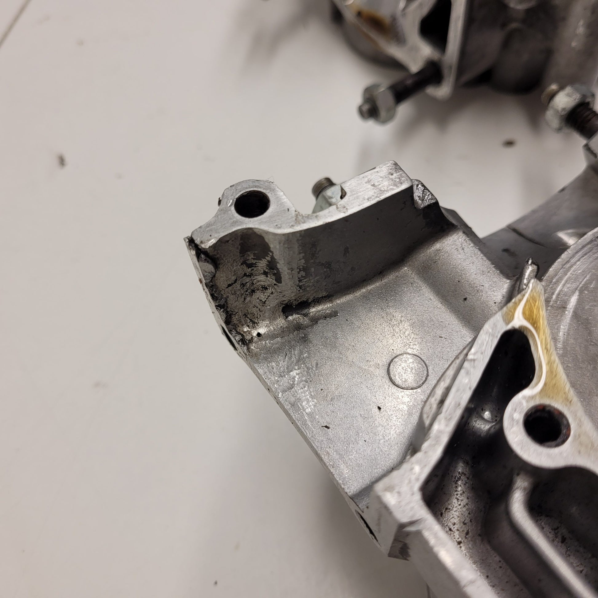 carters moteur en l'état yamaha 80 yz 2000-4