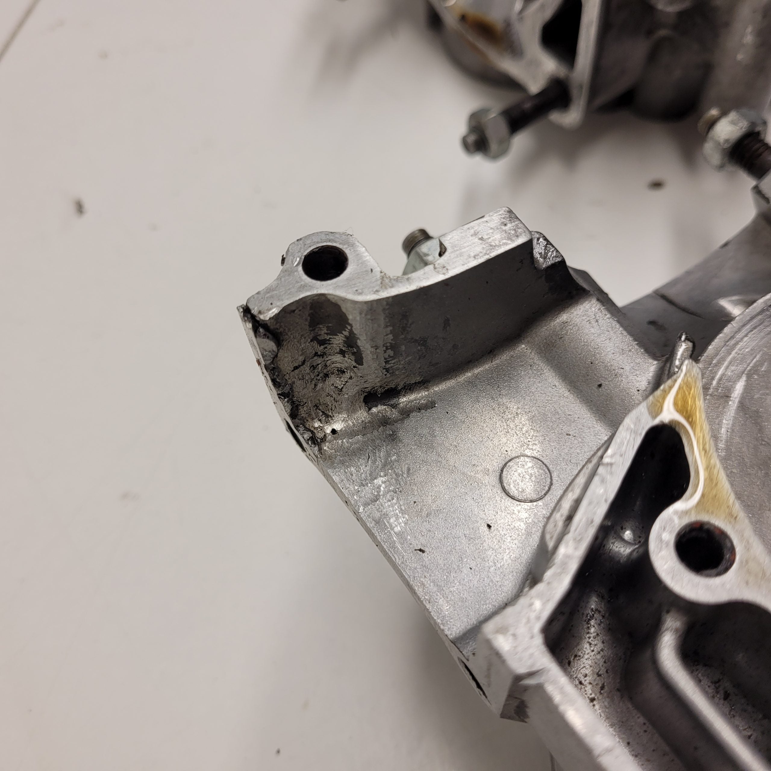 carters moteur en l'état yamaha 80 yz 2000-4